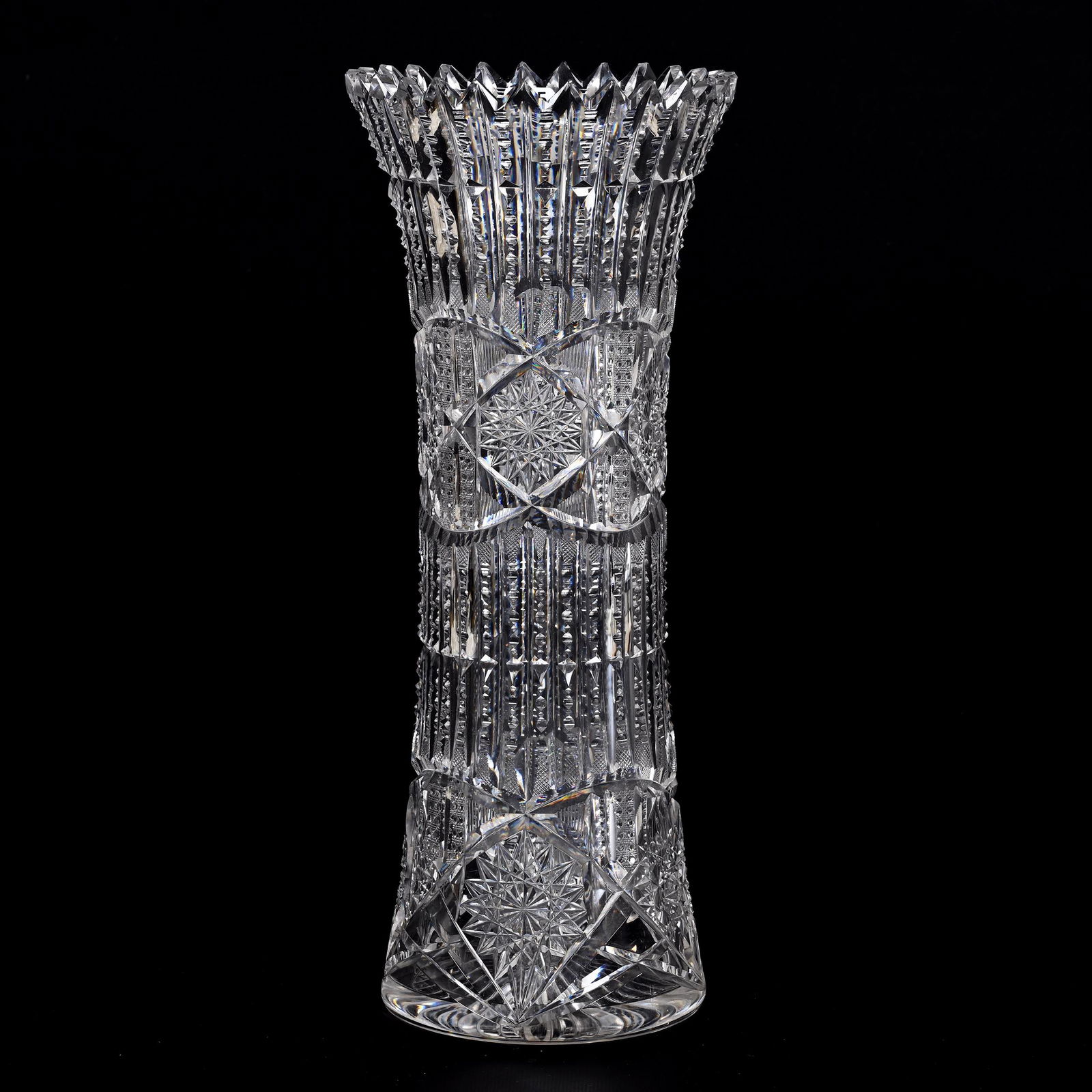 Vase, ABCG, Signed Libbey Ellsmere Pattern (1 of 3)