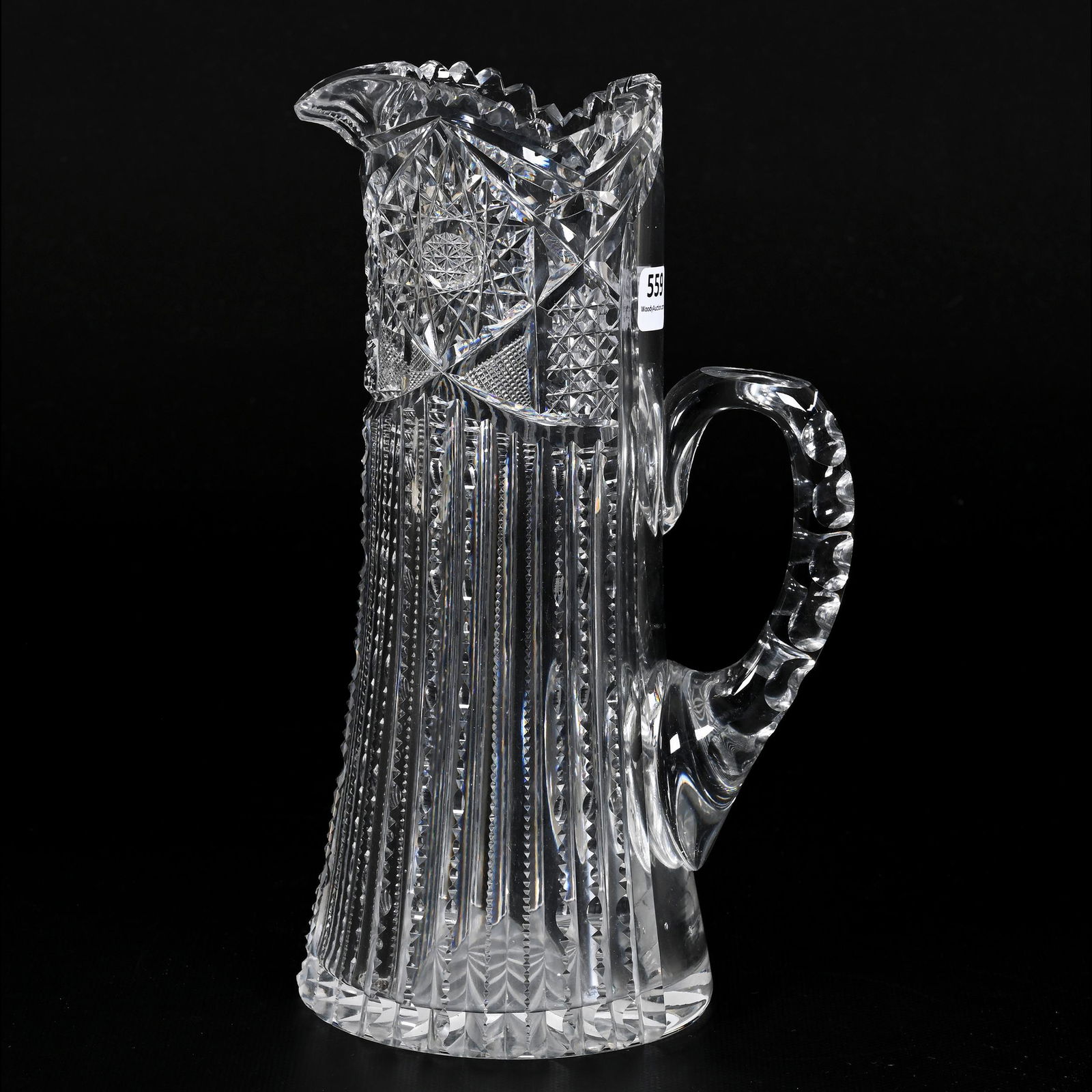 Tankard, American Brilliant Cut Glass (1 of 3)