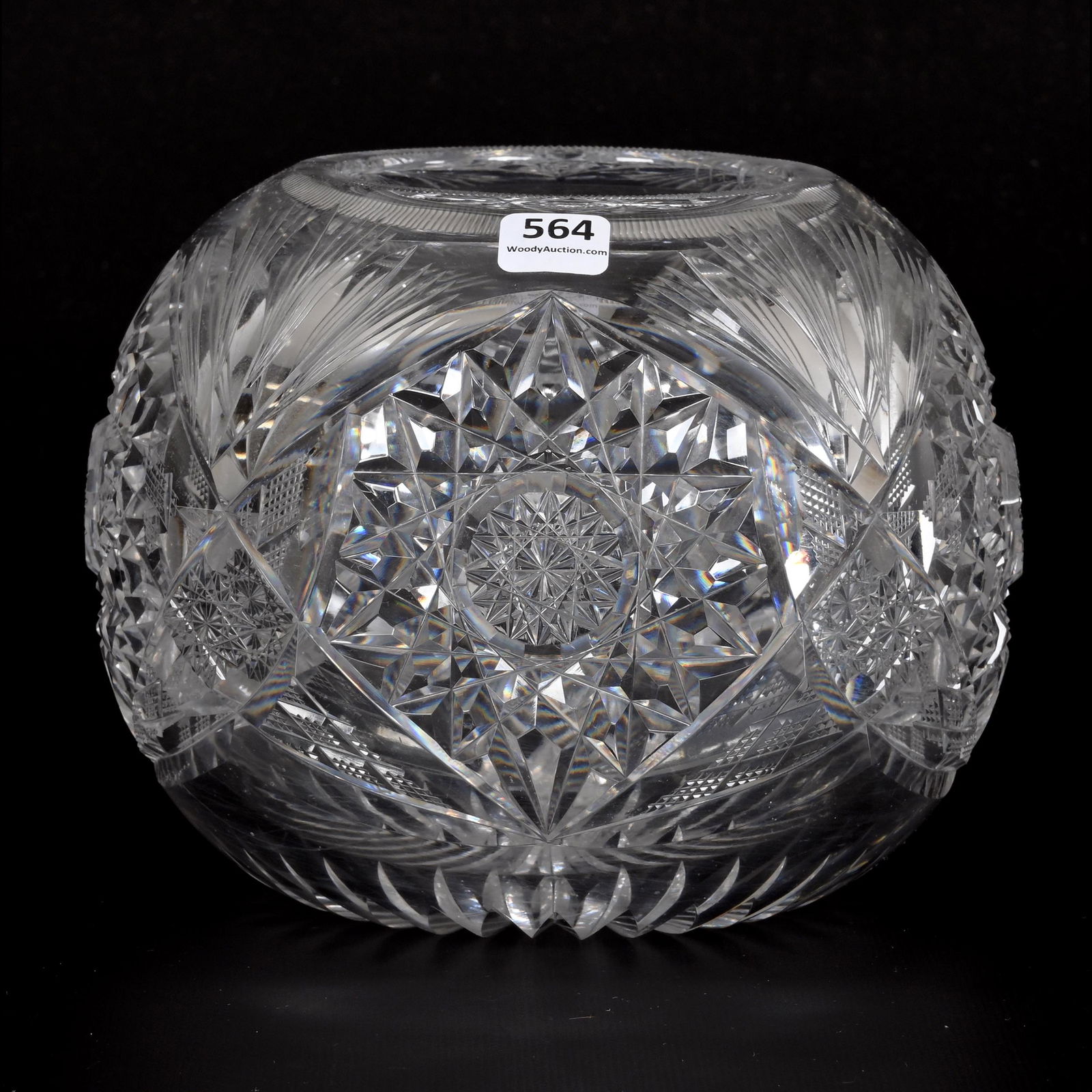 Rose Bowl, ABCG, Signed Libbey Sultana Pattern (1 of 3)