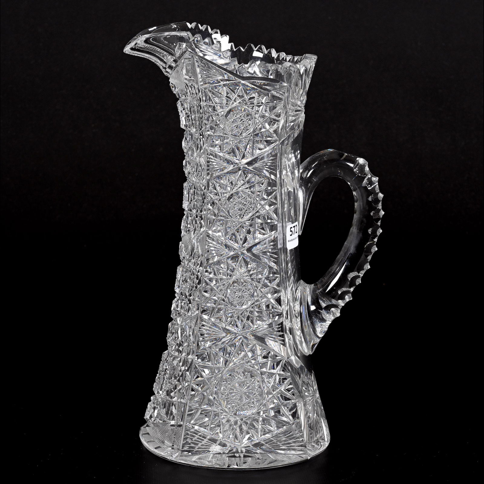 Tankard, American Brilliant Cut Glass (1 of 3)