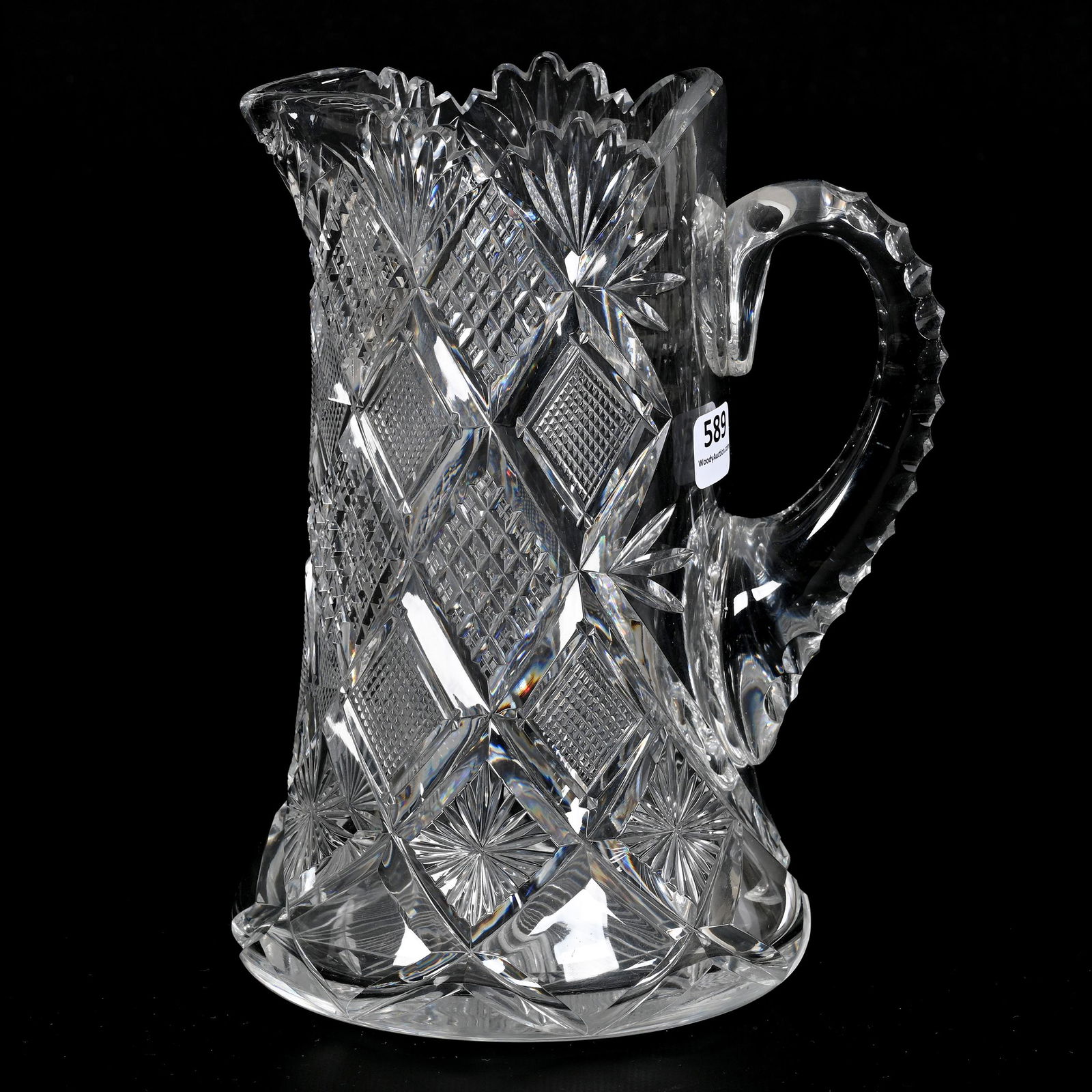 Water Pitcher, ABCG, Harvard Pattern By Libbey (1 of 3)