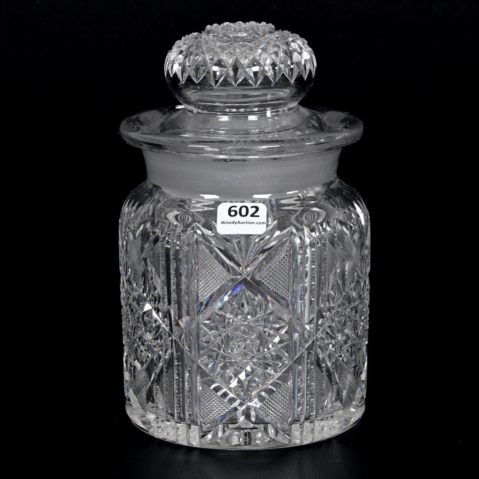 Humidor, ABCG, Geneva Pattern By Dorflinger (1 of 3)