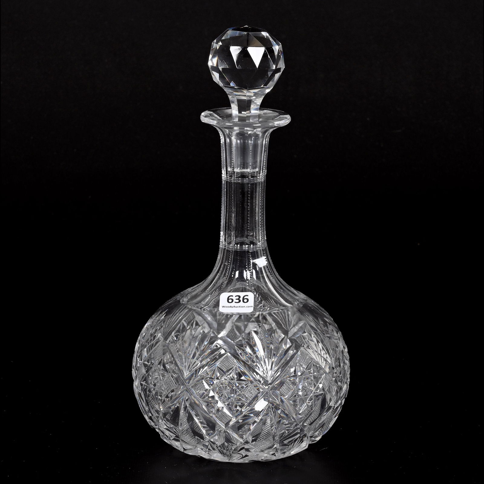 Decanter, ABCG, Marlboro Pattern By Dorflinger (1 of 4)