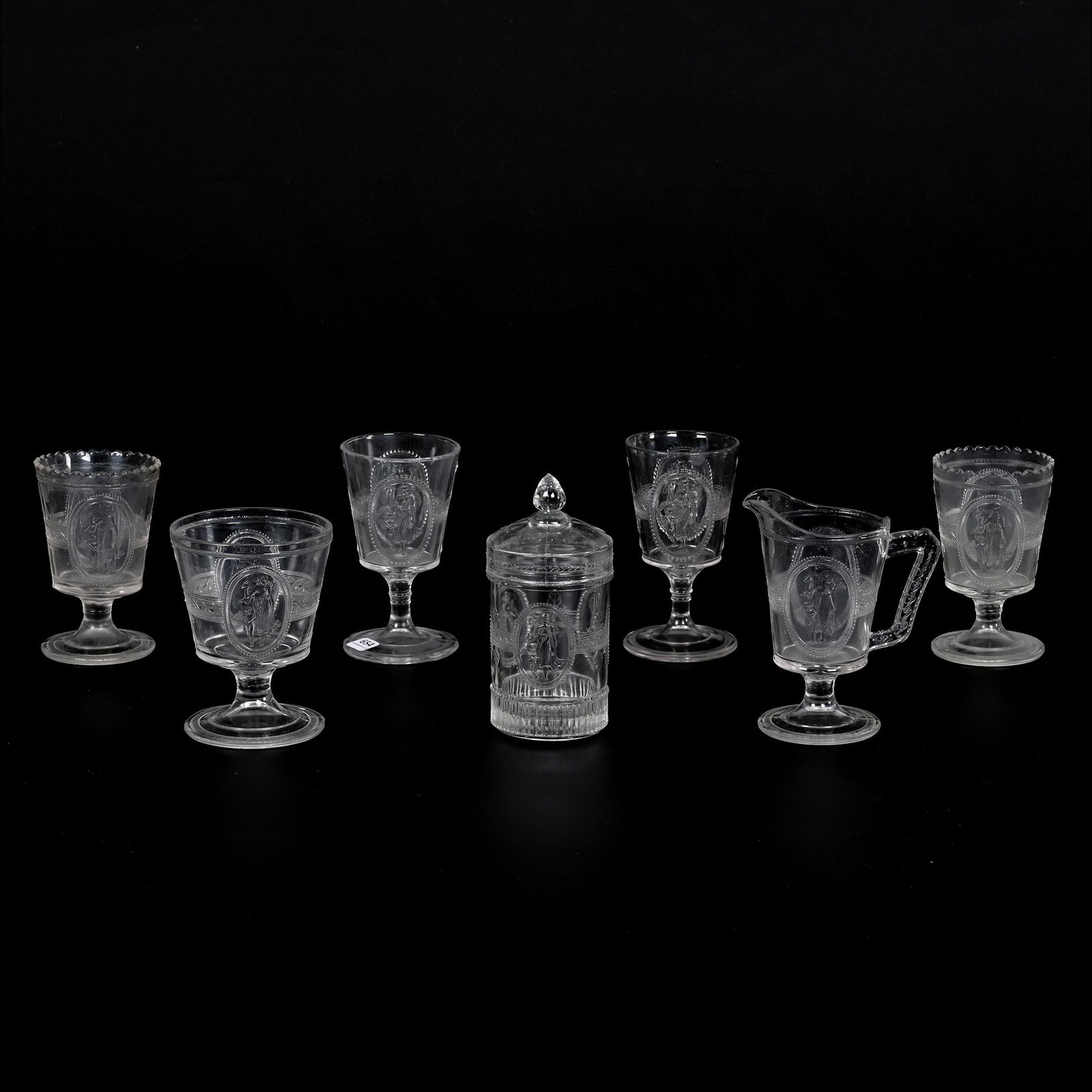 (7) Venus & Cupid Items By Richards & Hartley (1 of 4)