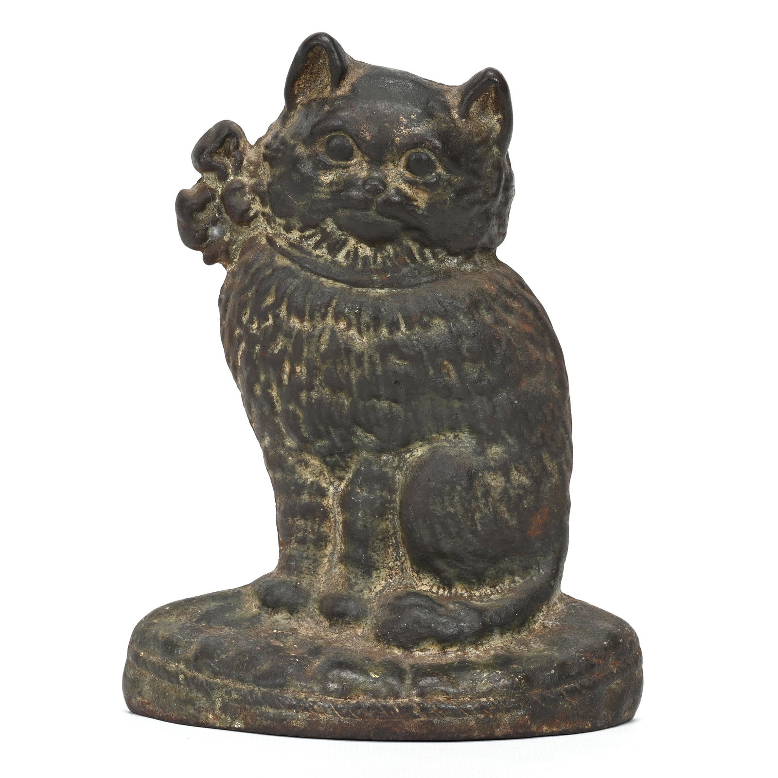 Vintage Cast Iron Doorstop, Hubley #1720 Cat (1 of 2)