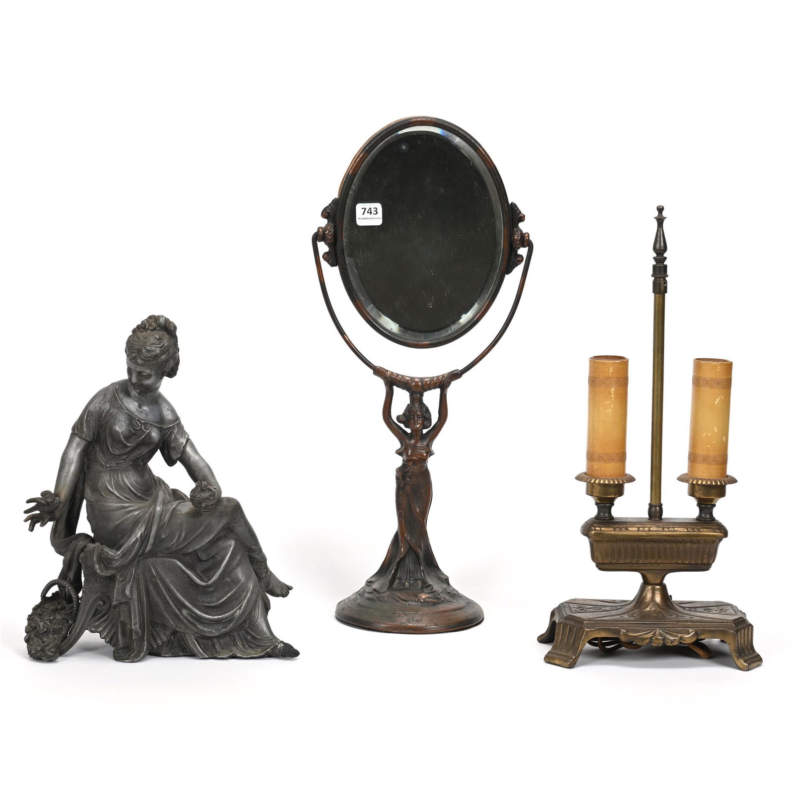 (3) Figural Metal Items (1 of 3)