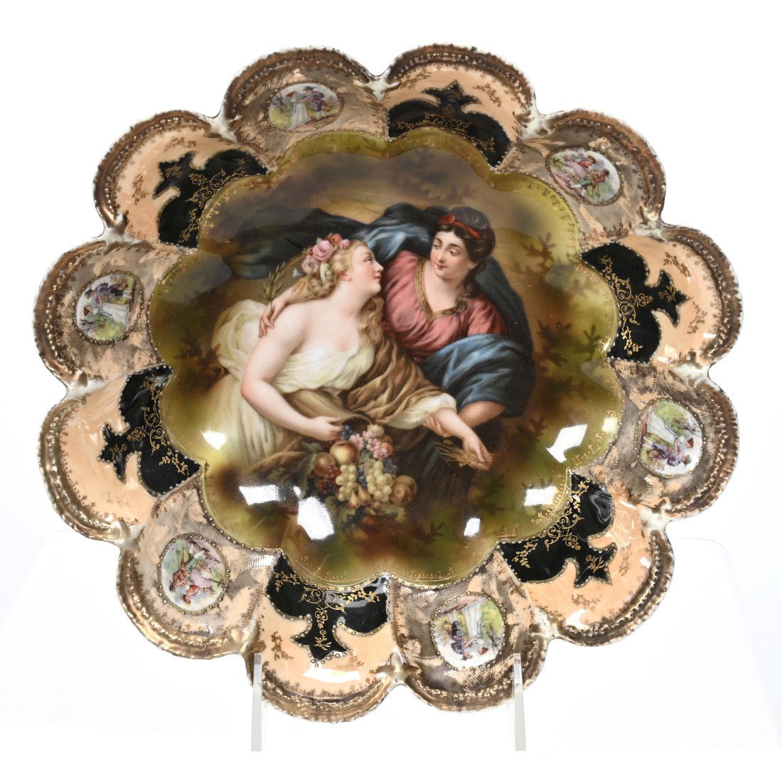 Bowl, Unmarked R.S. Prussia (1 of 2)