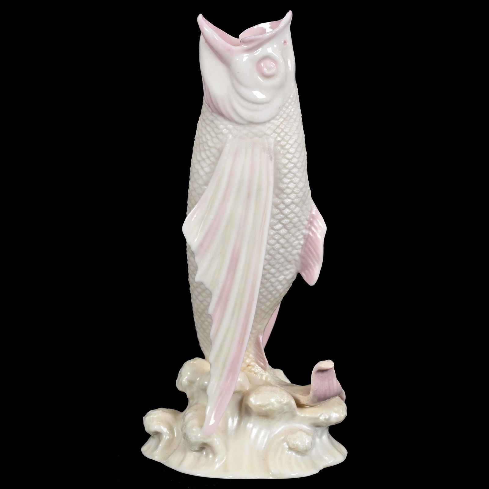 Figural Fish Vase Marked Belleek (Black Mark) Sep 24, 2022 Woody