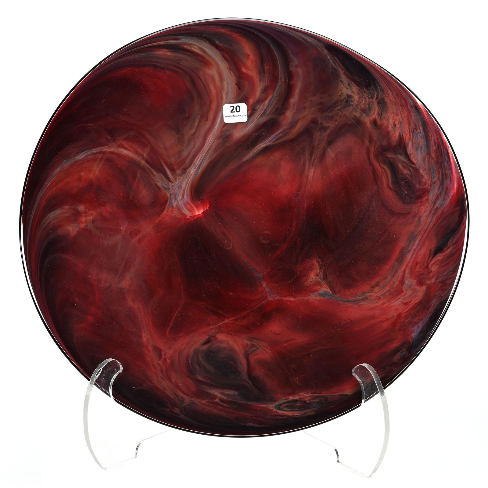 Tray (Stellar Disk) Signed Simpson (Josh Simpson) (1 of 3)