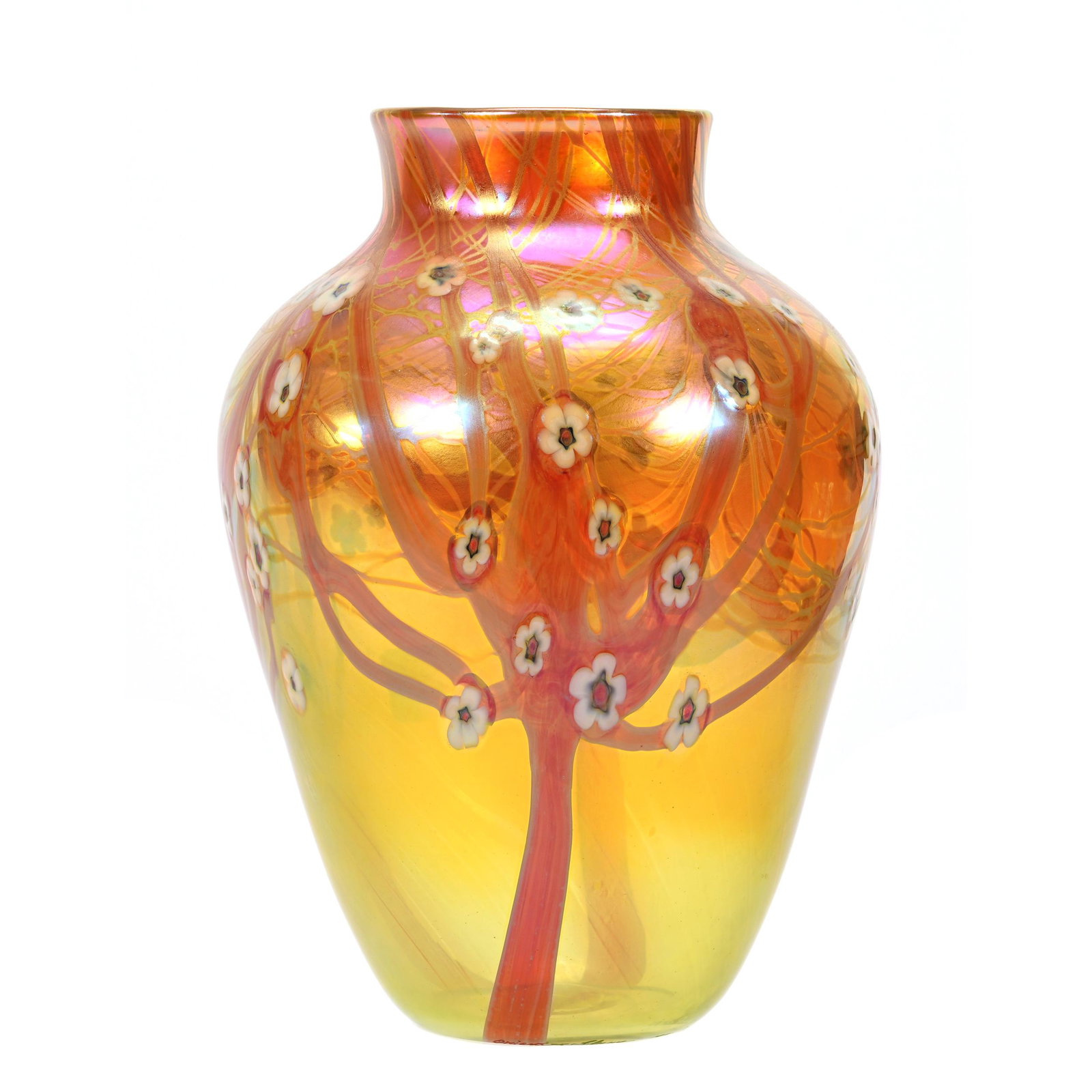 Vase Marked Orient And Flume Contemporary Art Glass (1 of 5)
