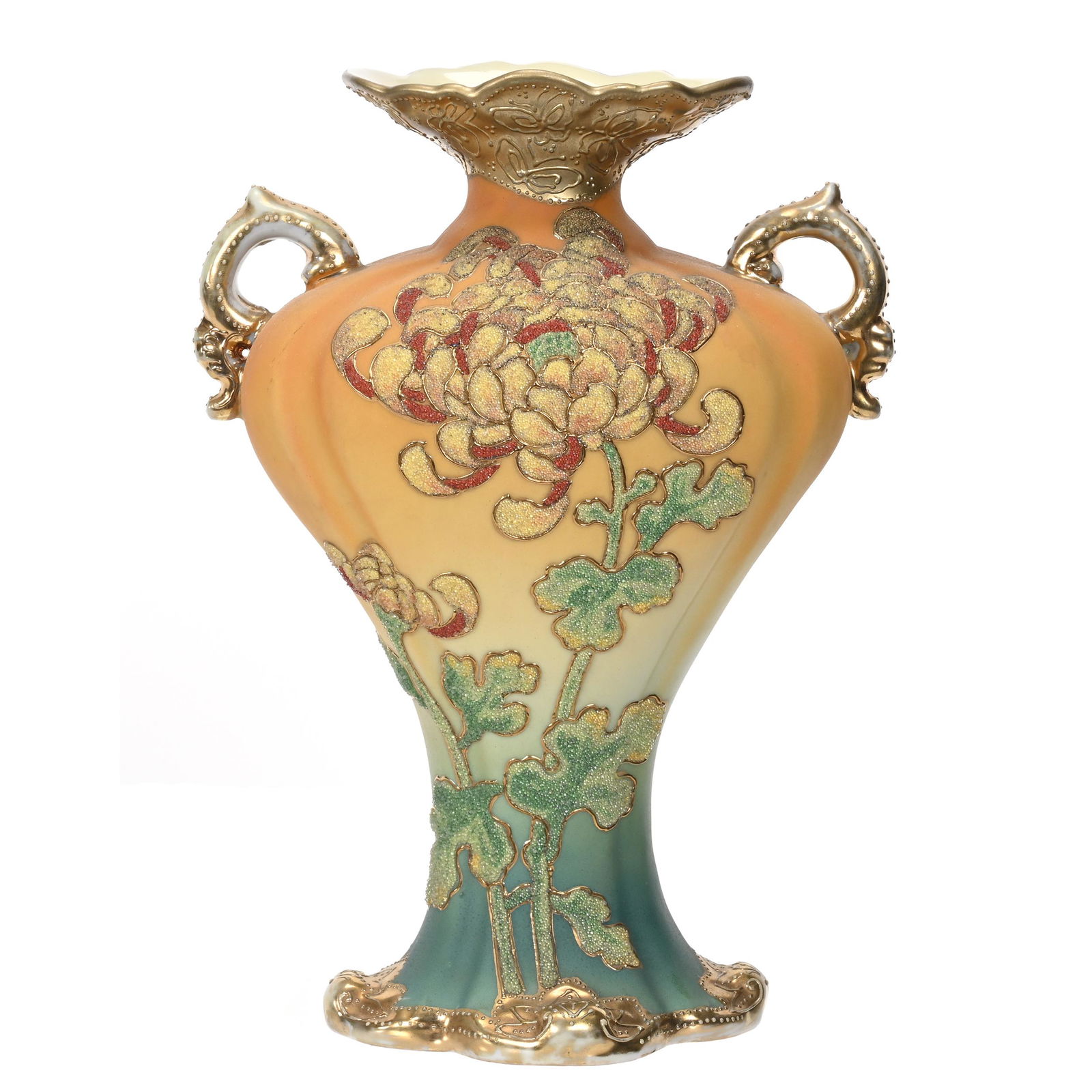 Vase Marked Japan, Two Handles (1 of 4)