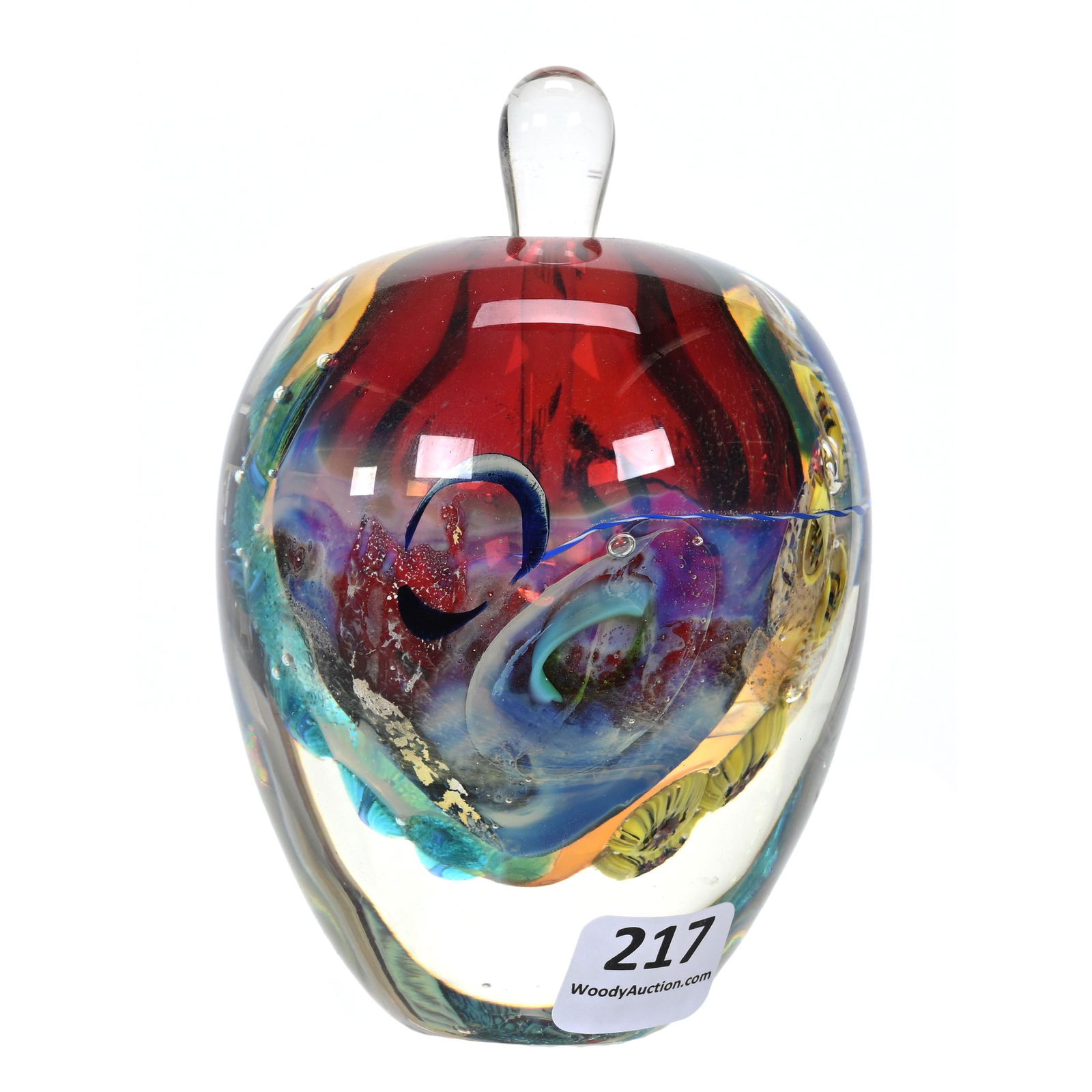 Paperweight Perfume, Signed Josh Simpson, Modern (1 of 5)