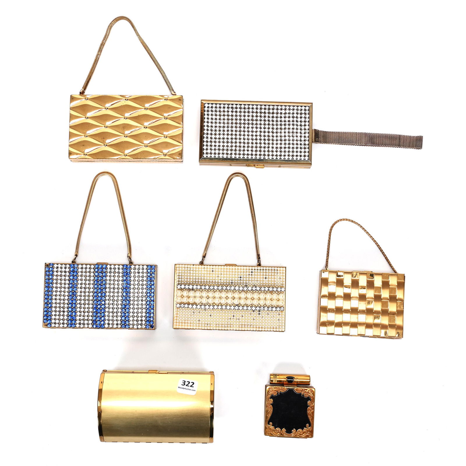 (7) Vintage Compacts, Assorted Styles (1 of 9)