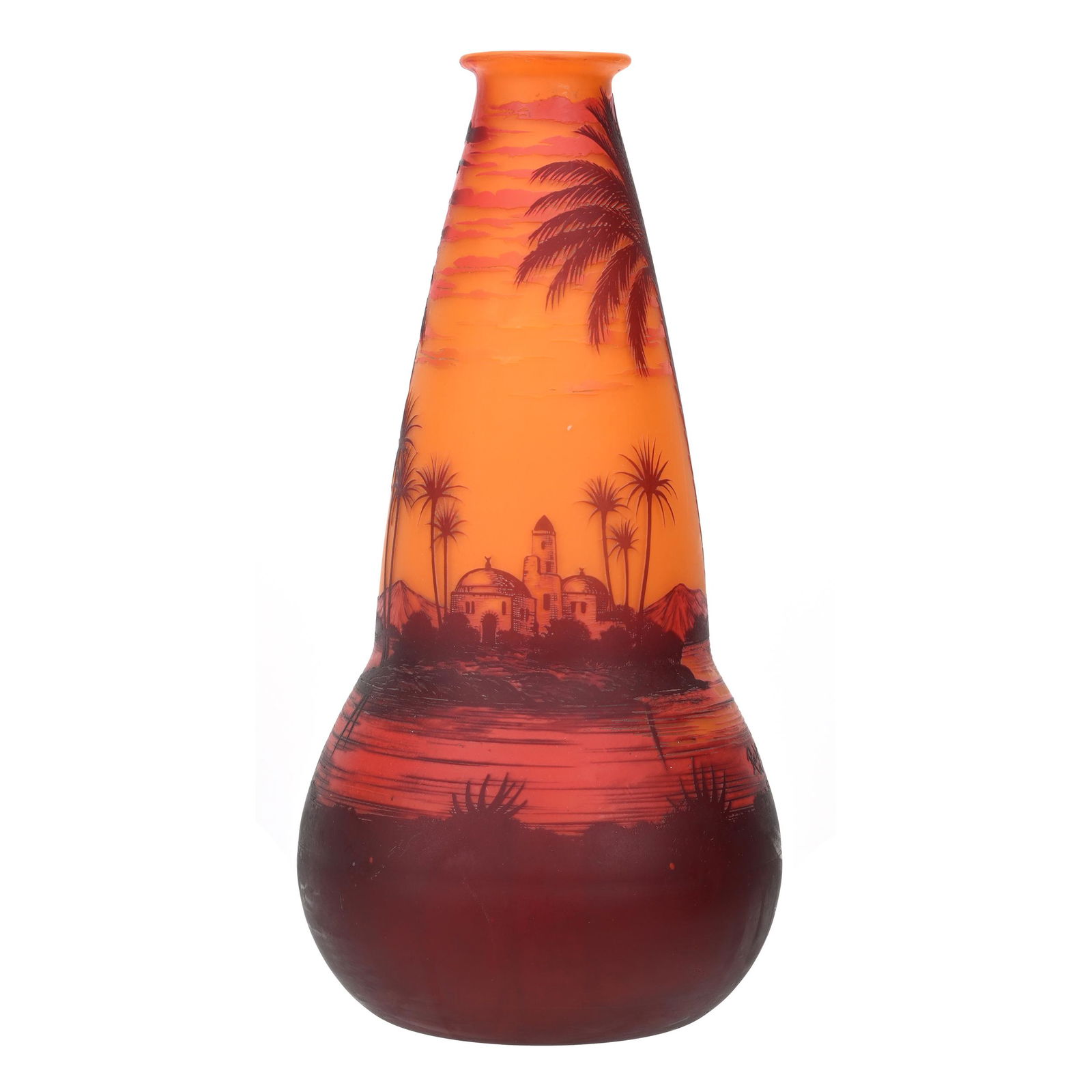 Vase Signed Richard Cameo Art Glass By Loetz (1 of 4)