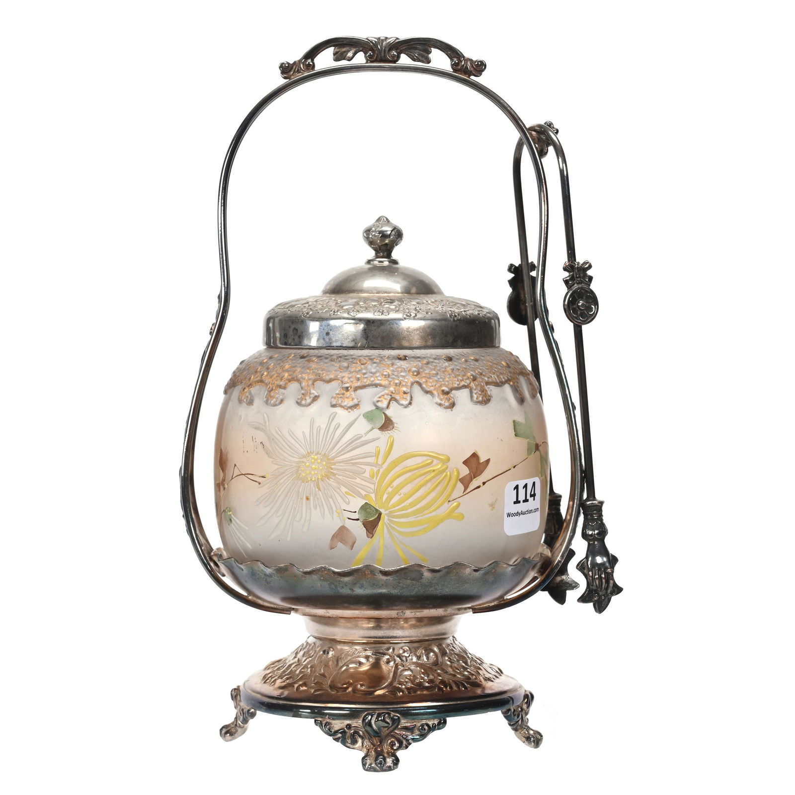 Victorian Pickle Castor, Mt Washington Flemish Insert (1 of 4)