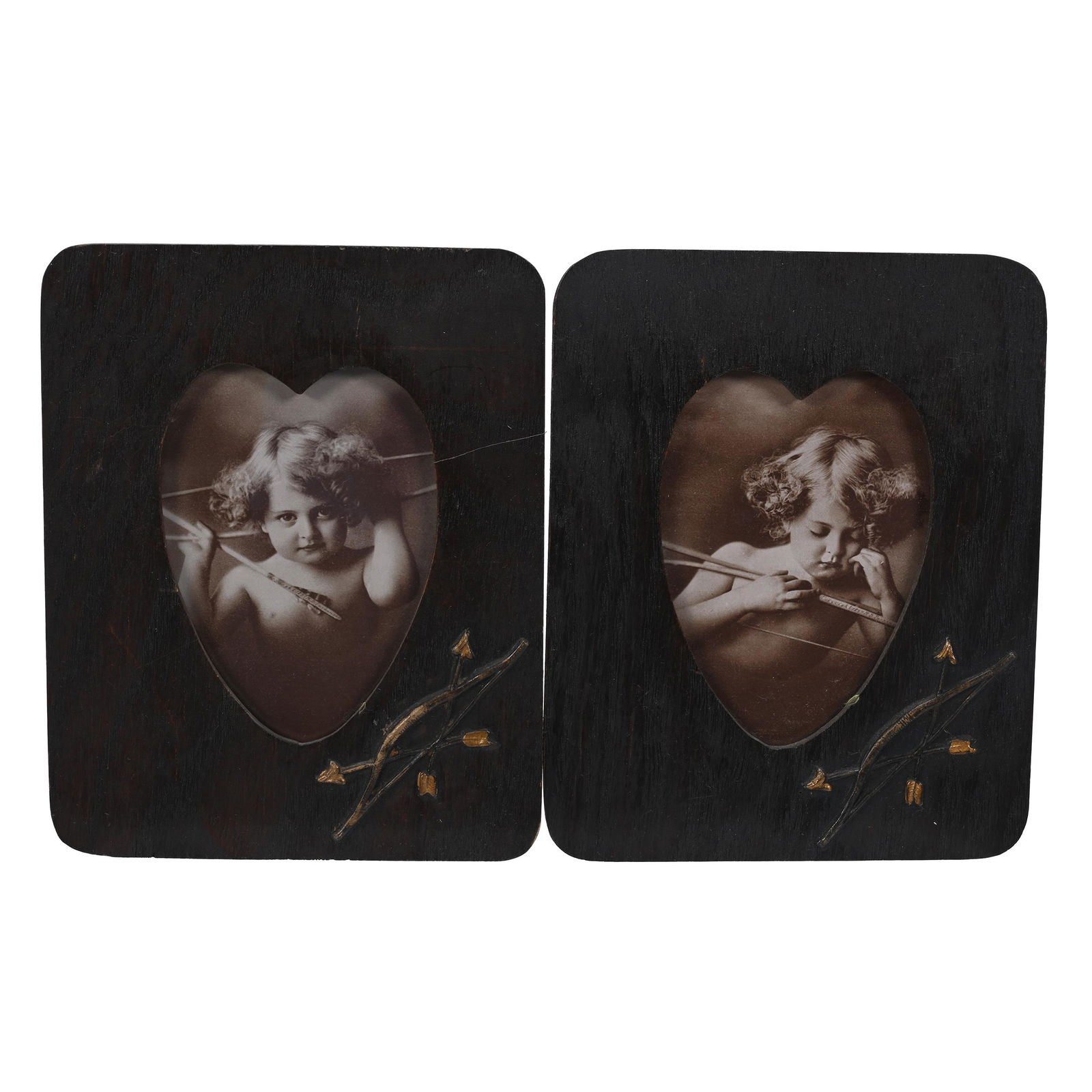 (2) Framed Prints Of Cupid Series (1 of 2)