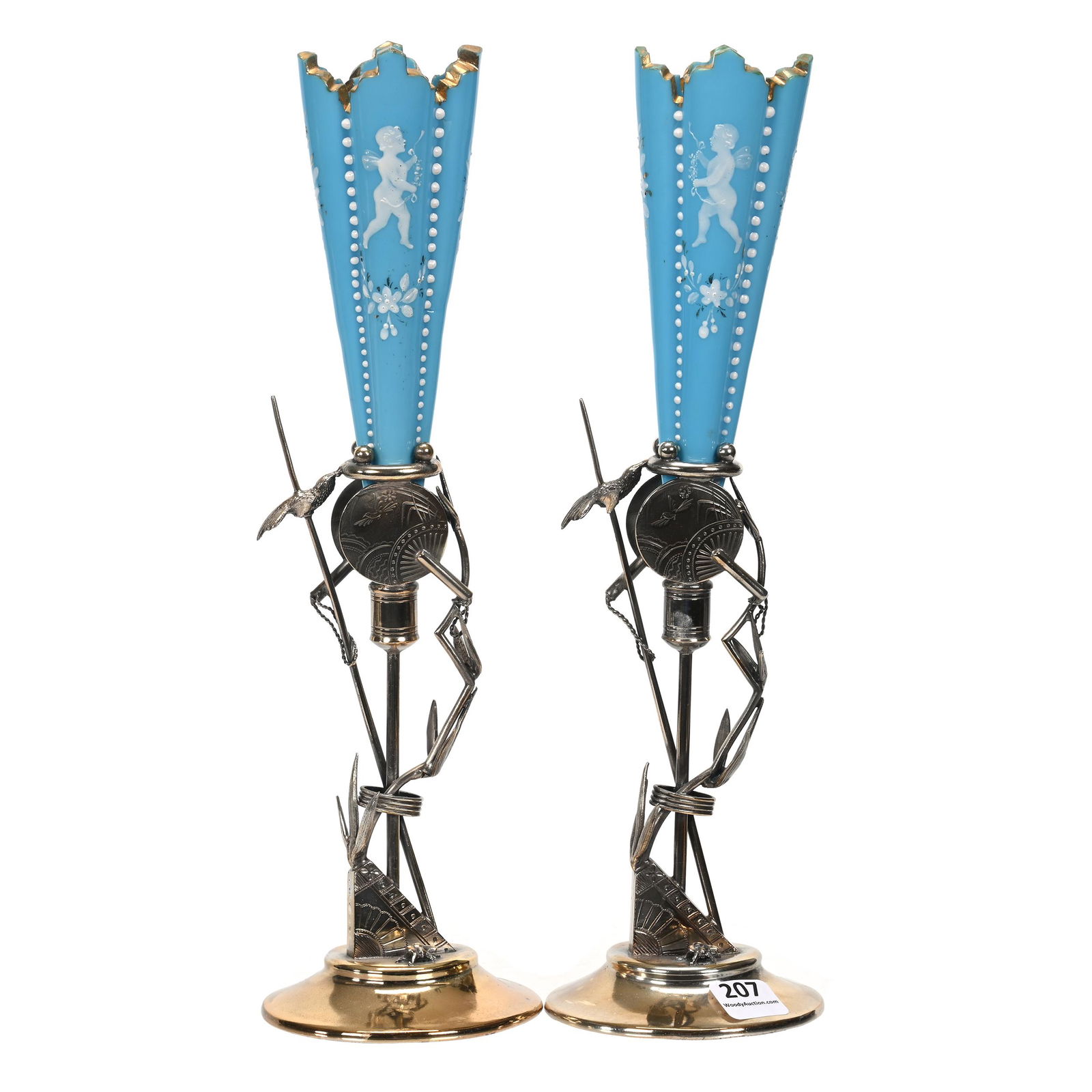 Pair Victorian Bud Vases (1 of 4)