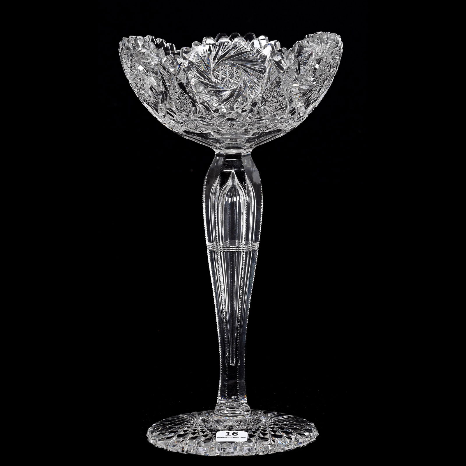 Compote, ABCG, Signed Clark Harvard Pattern (1 of 4)