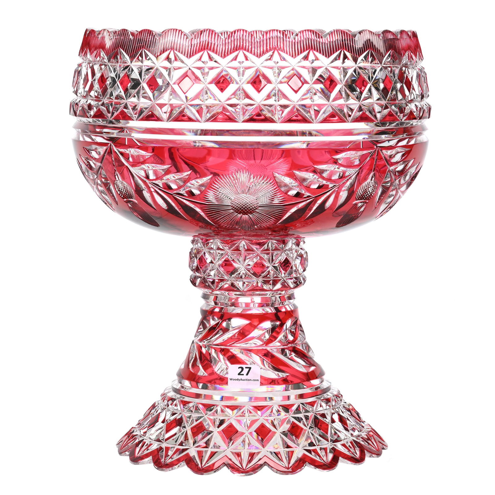 Punch Bowl, BPCG, Cranberry Cut To Clear (1 of 3)