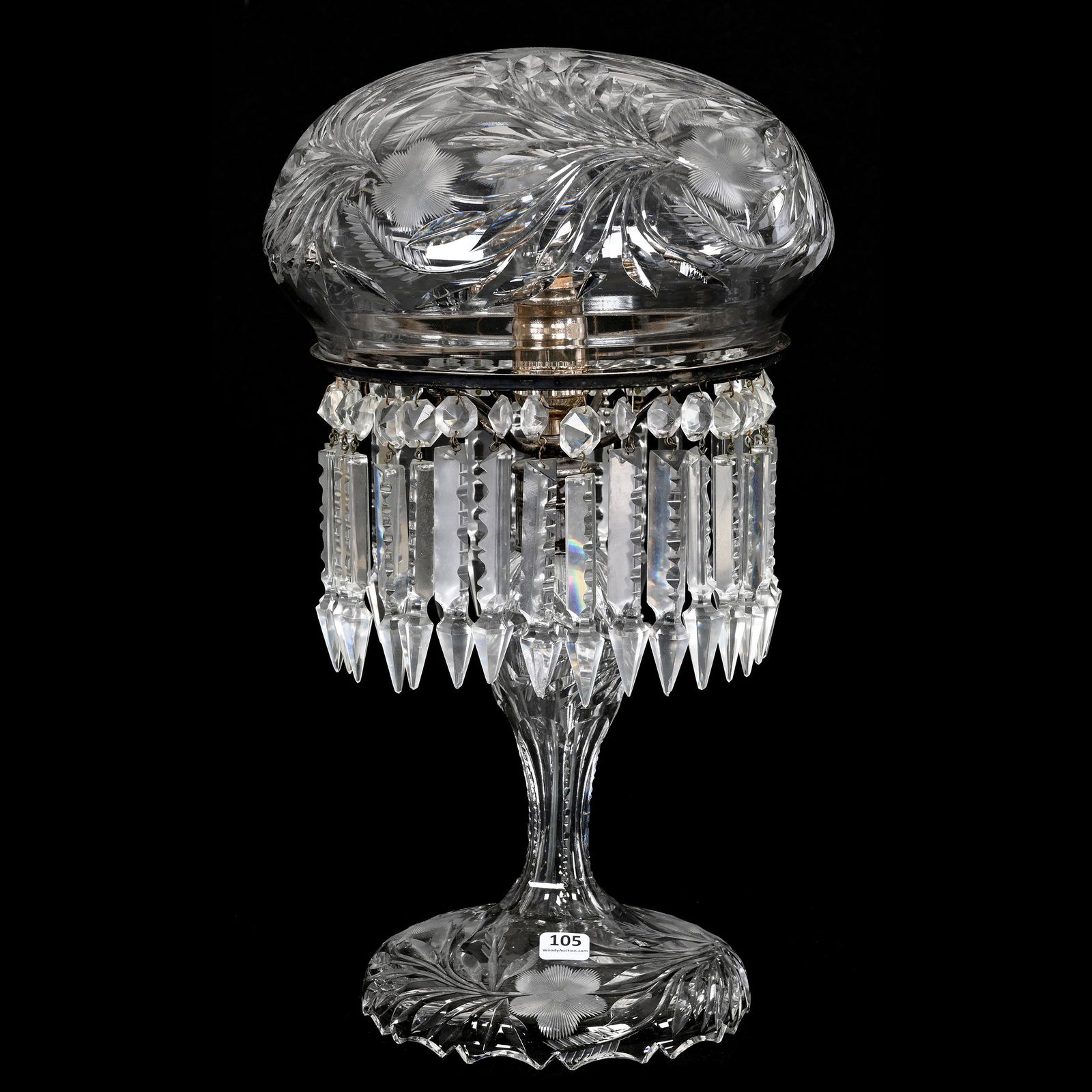 Lamp, Mushroom Shade, ABCG (1 of 3)