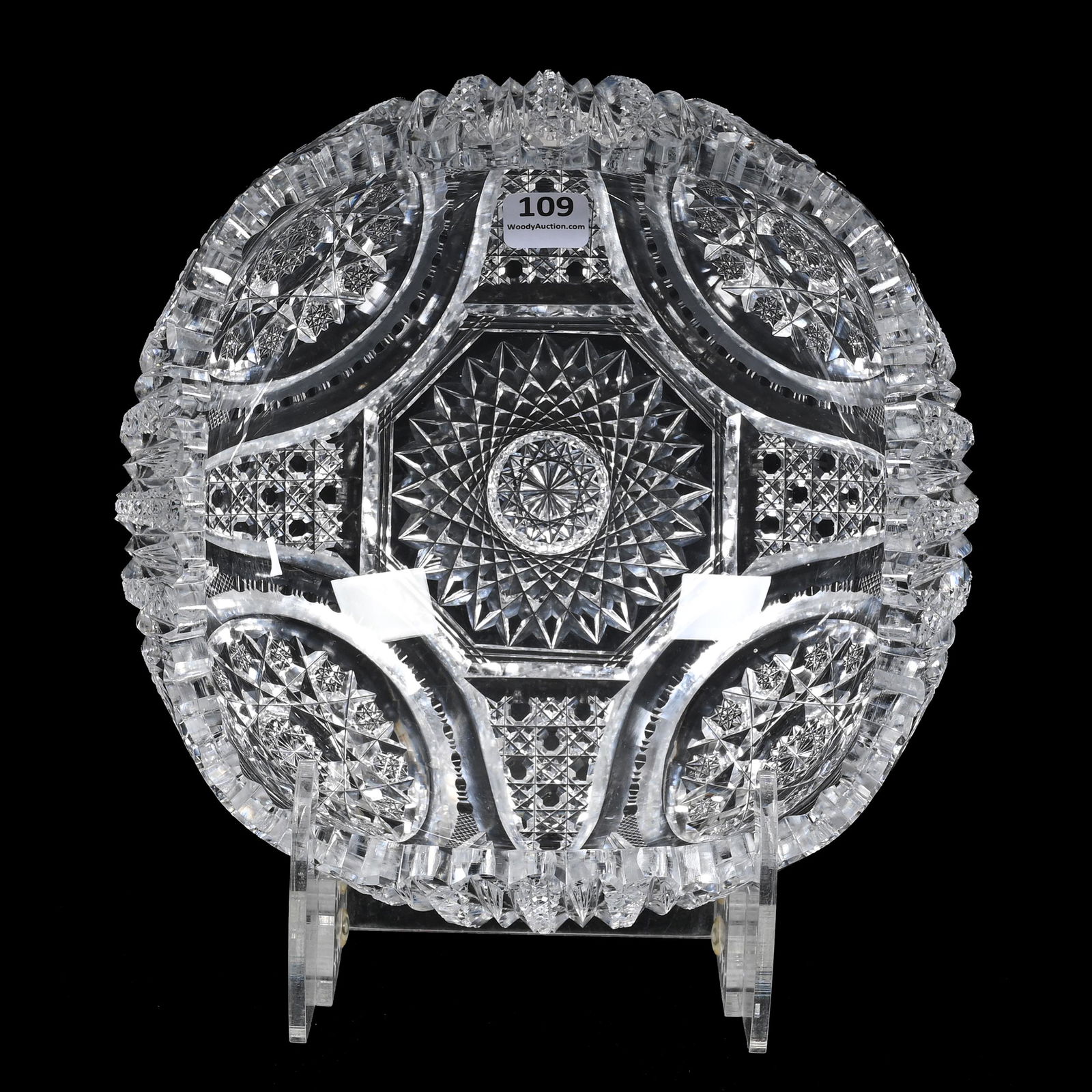 Square Bowl, Blown Mold, ABCG (1 of 4)