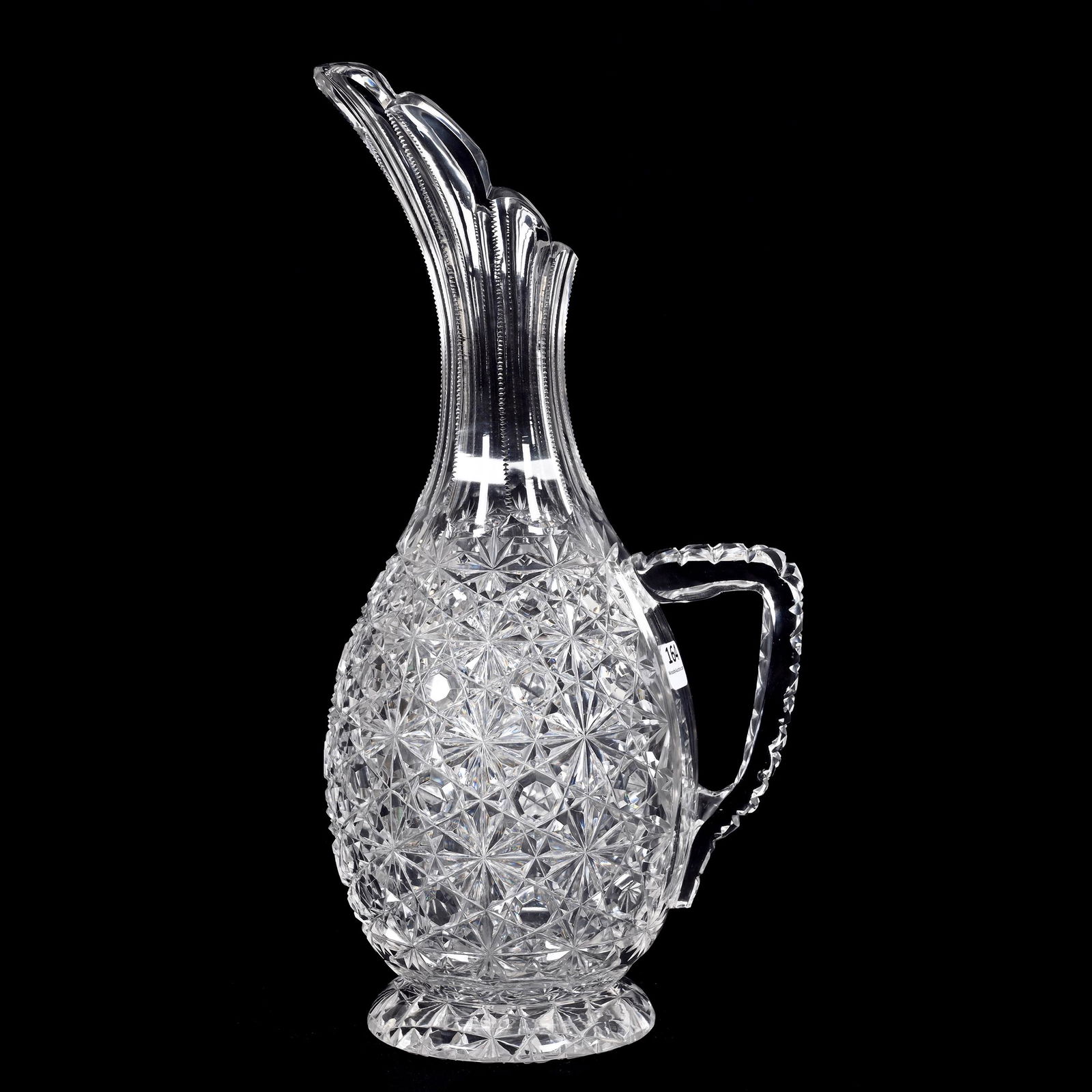 Footed Jug, ABCG, Russian Pattern, Clear Cut Buttons (1 of 5)