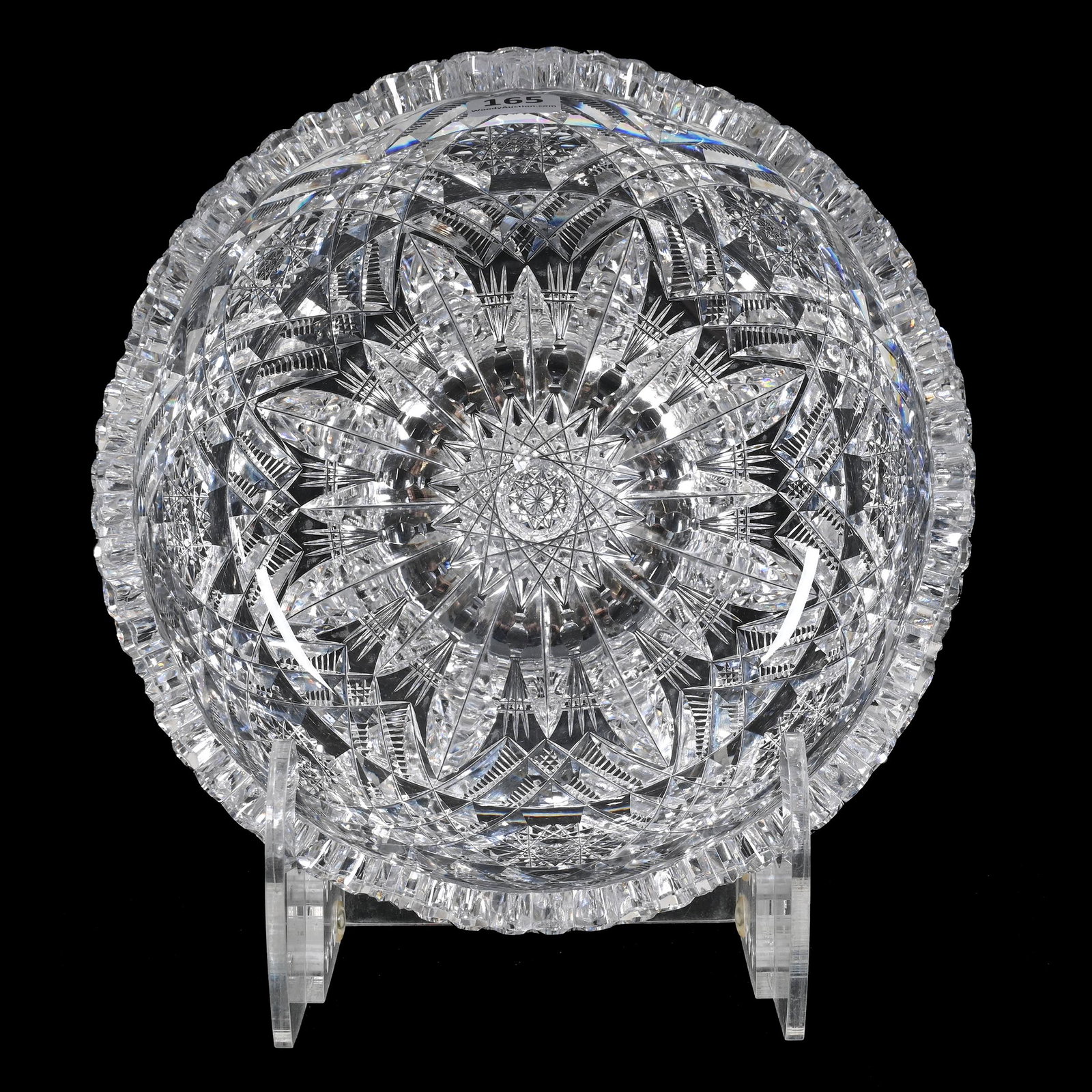 Bowl, ABCG, Signed Libbey Regis Pattern (1 of 3)