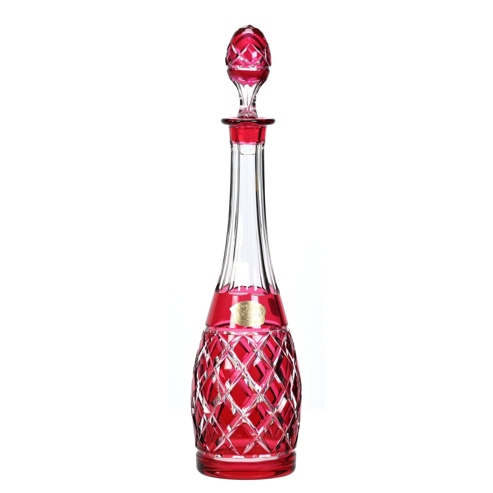 Decanter, BPCG, Cranberry Cut To Clear (1 of 4)