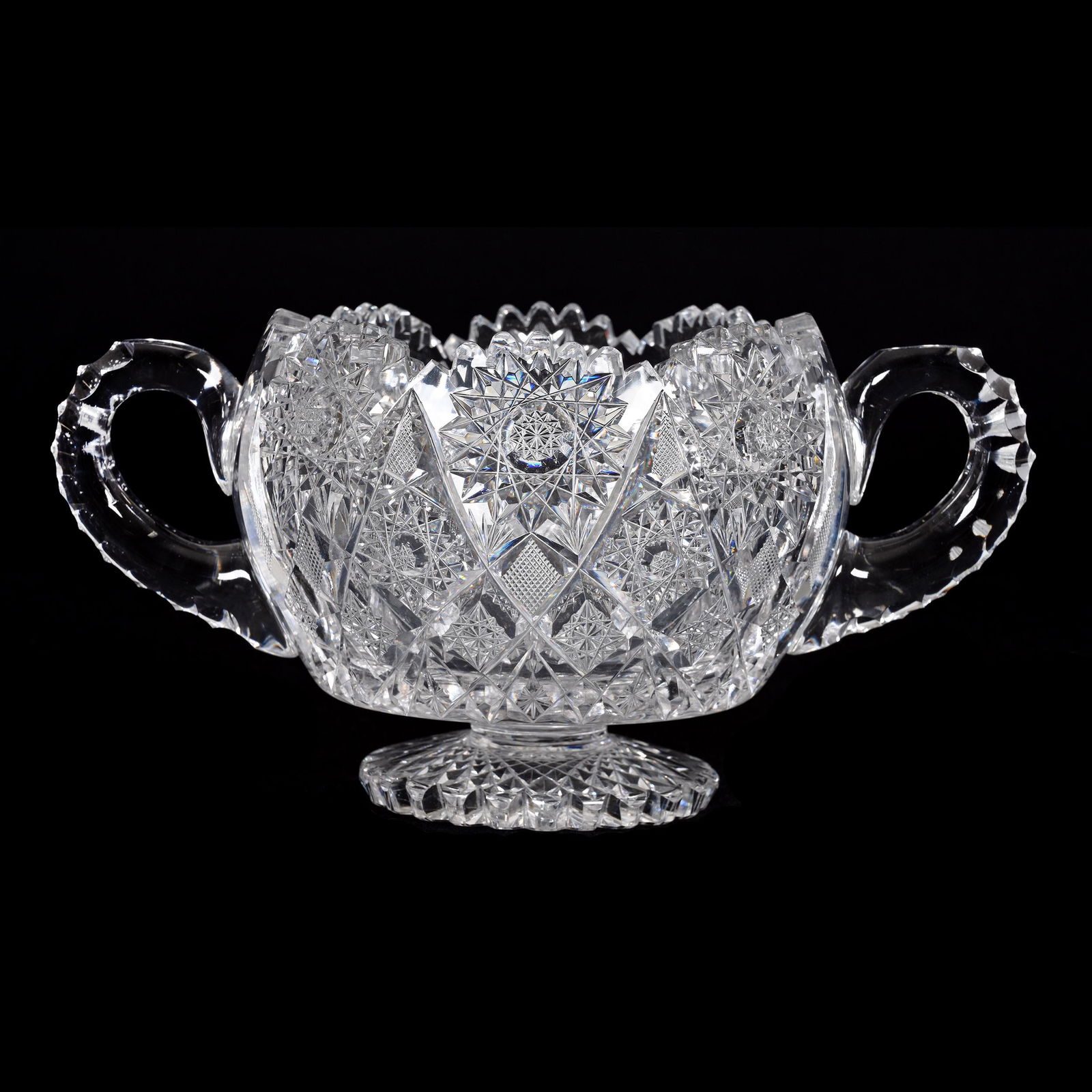 Pedestal Ice Tub, ABCG, Expanding Star Pattern (1 of 3)