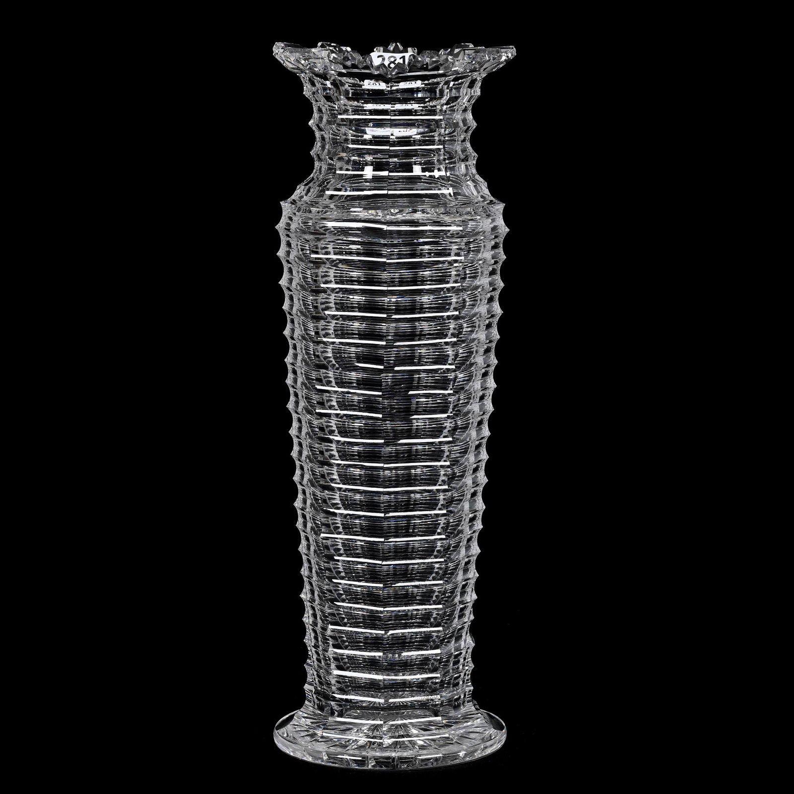 Vase, ABCG, Tiffany Pattern By Dorflinger (1 of 3)