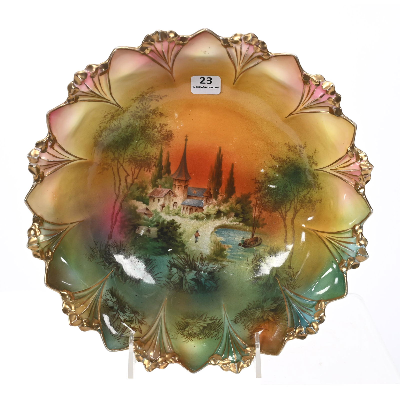 Bowl, R.S. Steeple Mark, Castle Scenic Decor (1 of 2)