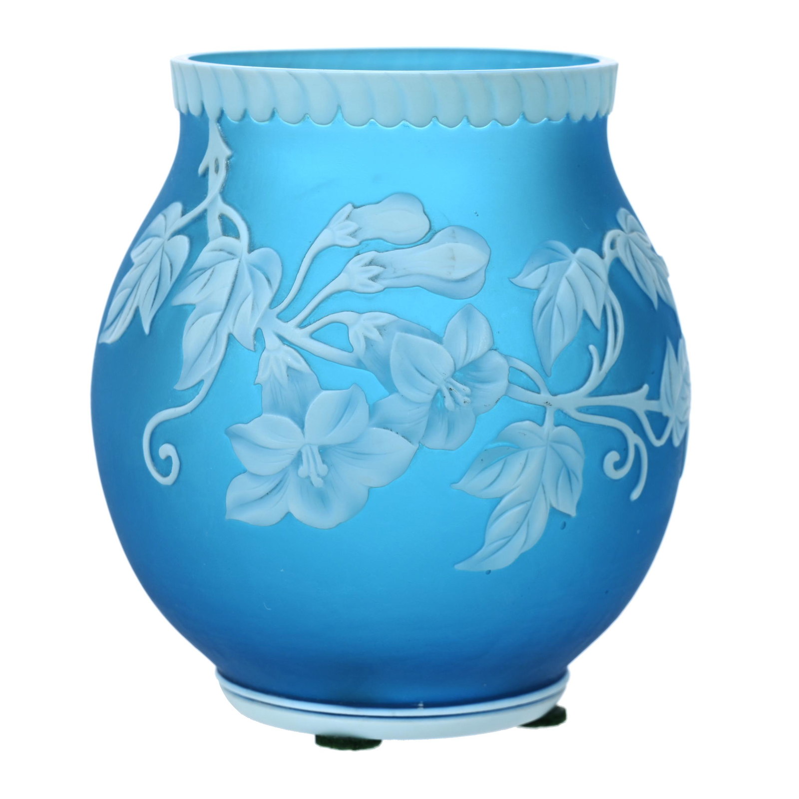 Vase, English Cameo Art Glass (1 of 3)