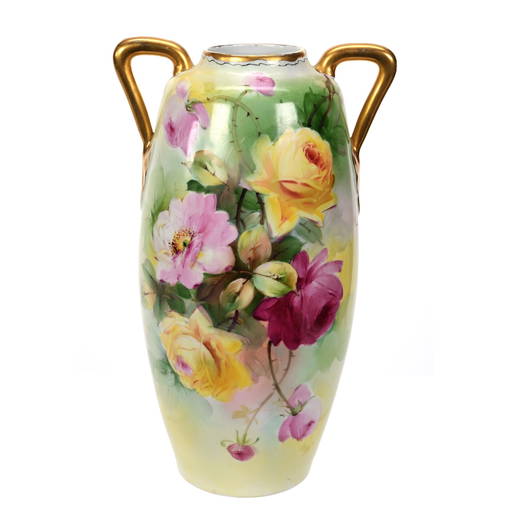 Vase, Two Handles, Marked Austria (0302) on Dec 03, 2022 Woody