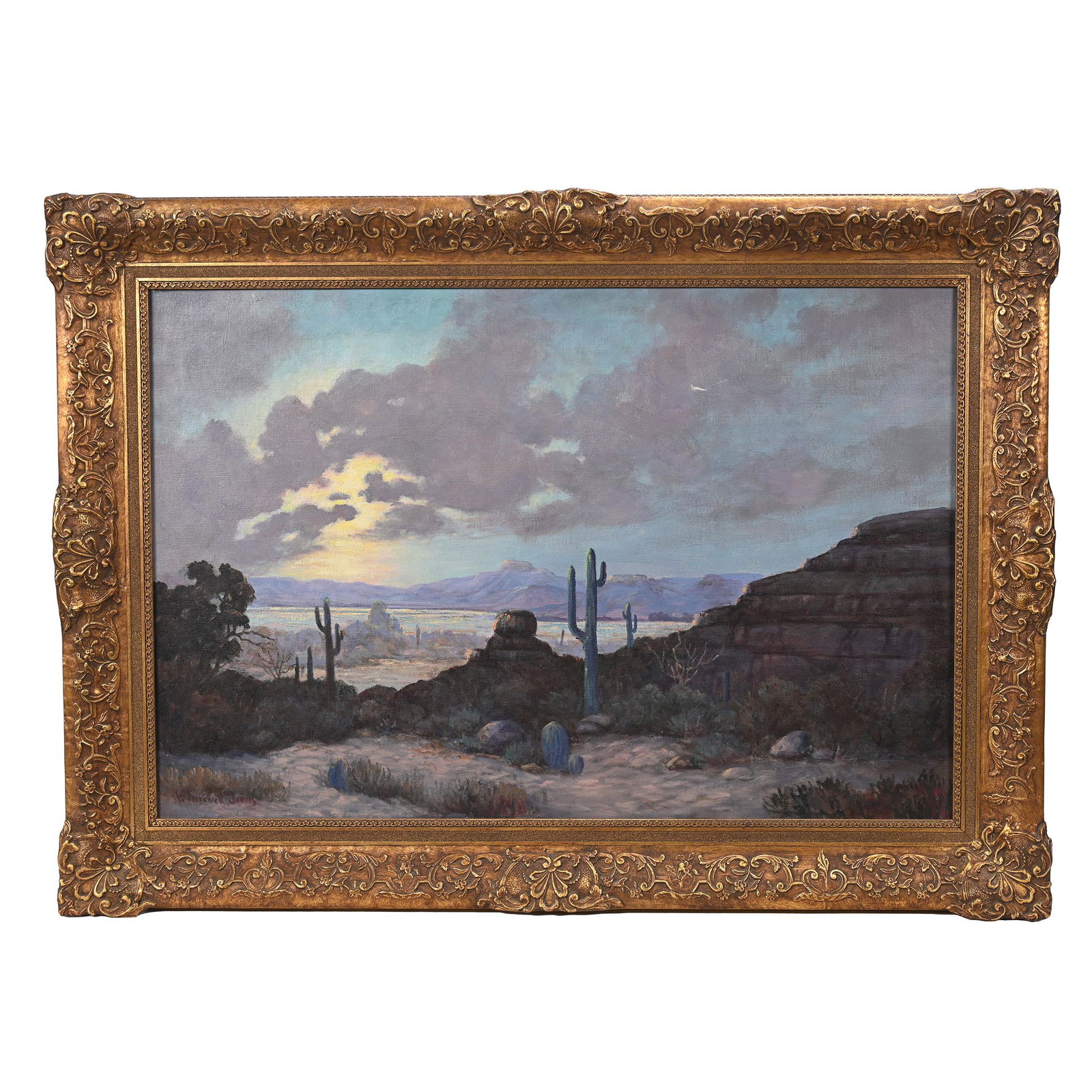 Original Oil On Canvas Signed W. Frederick Jarvis (1 of 8)