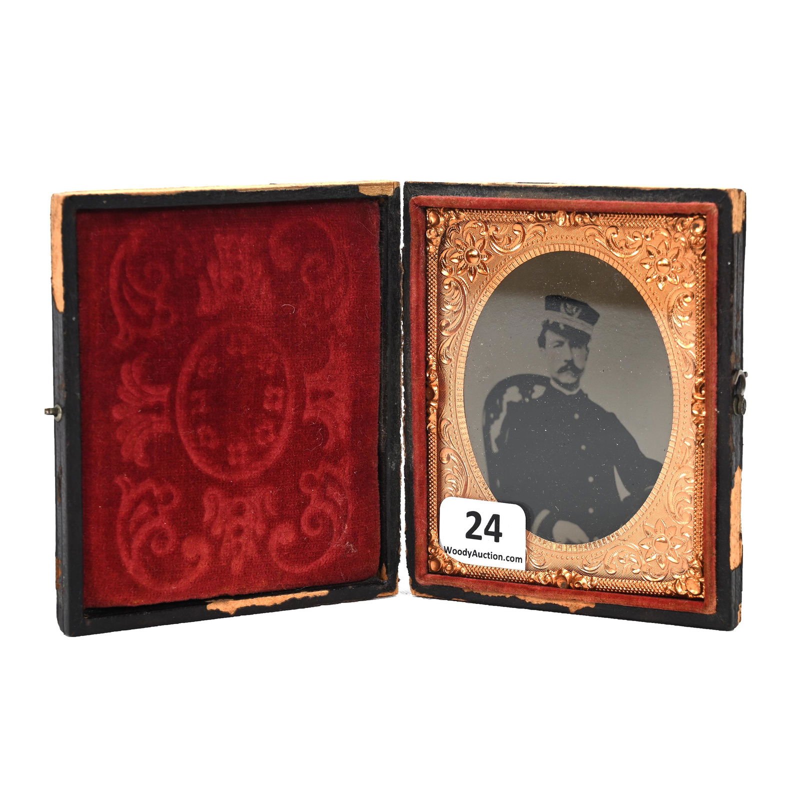 Framed Tintype In Hinged Case (1 of 3)