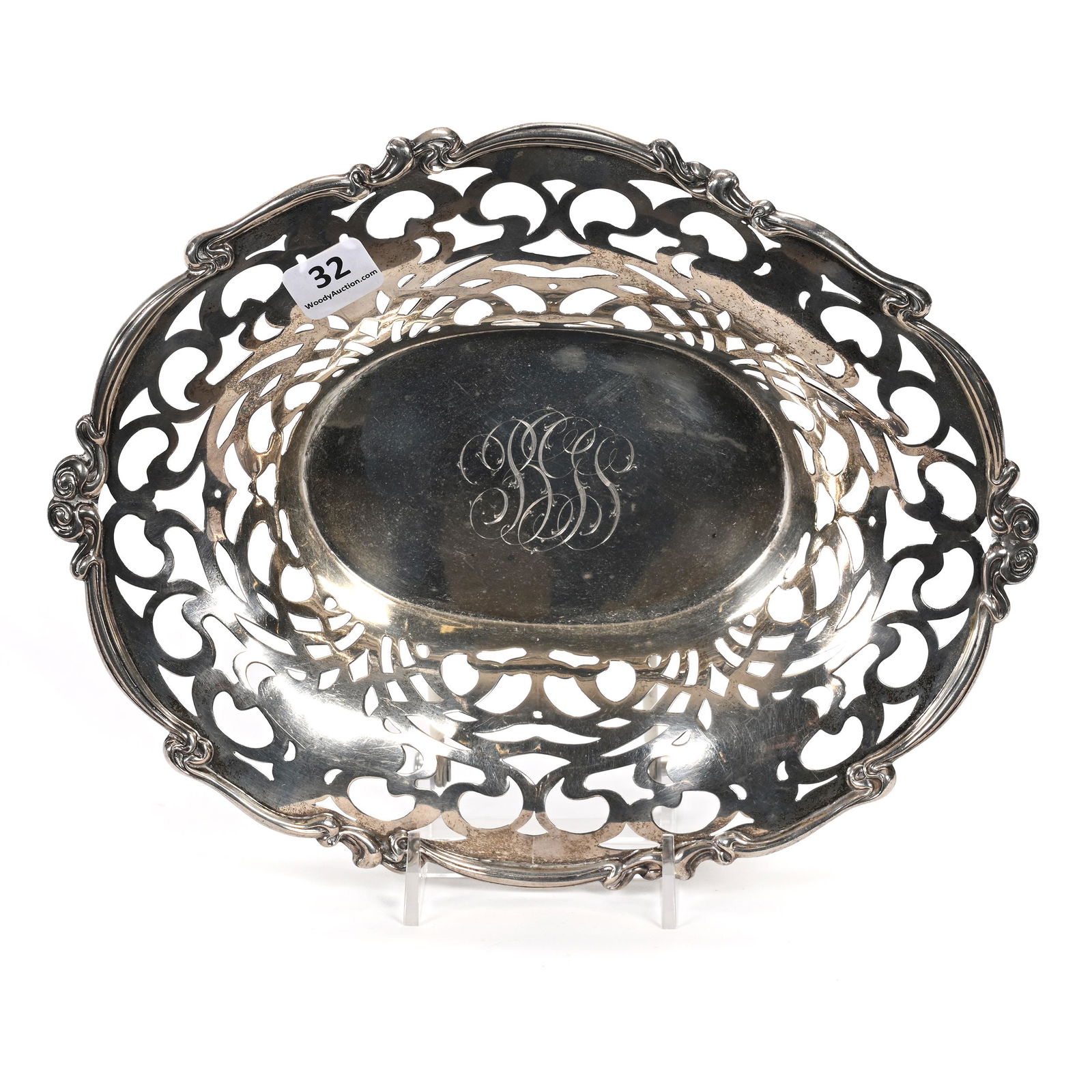 Bowl Marked Unger Brothers Sterling Silver (1 of 4)