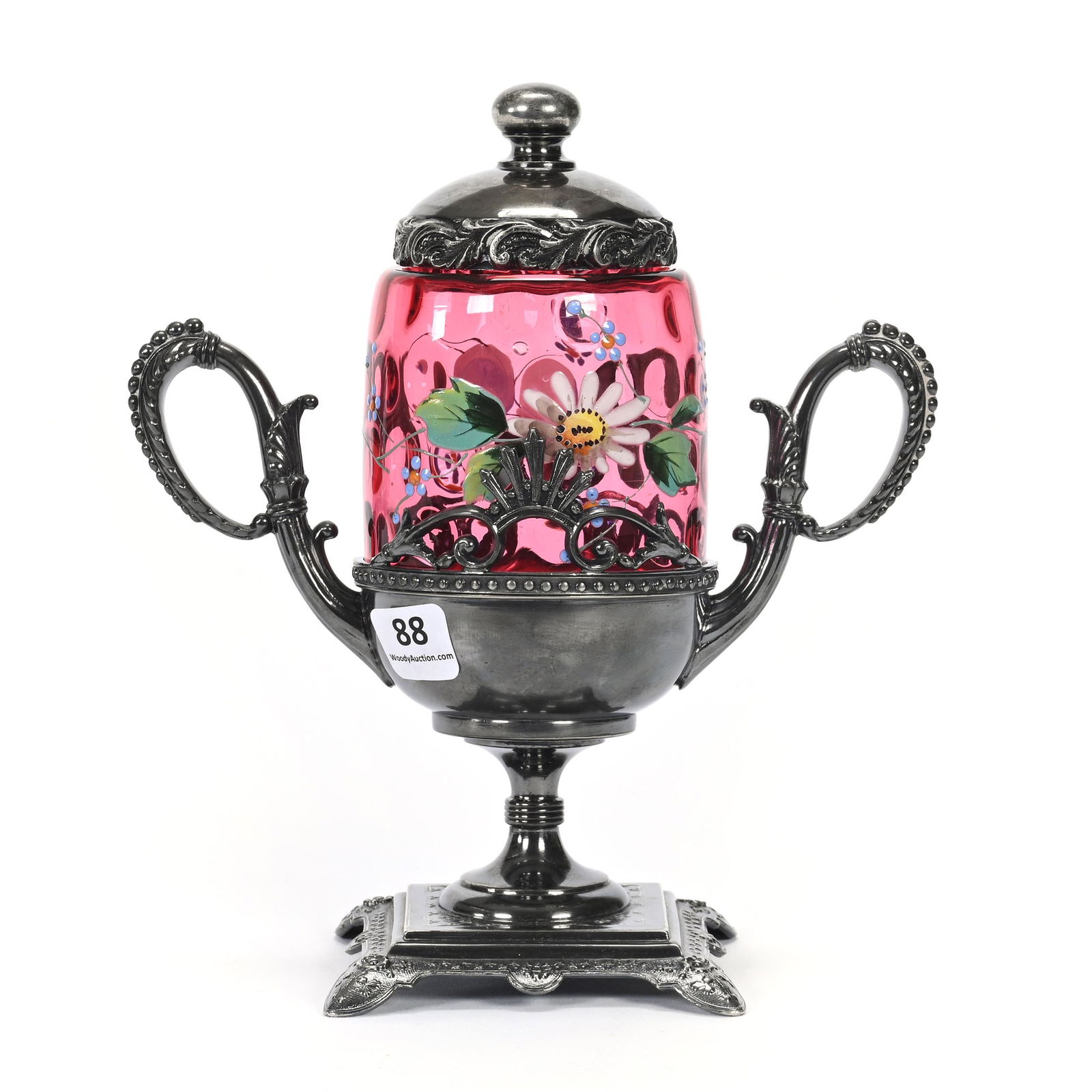 Victorian Pickle Castor, Pedestal (1 of 4)