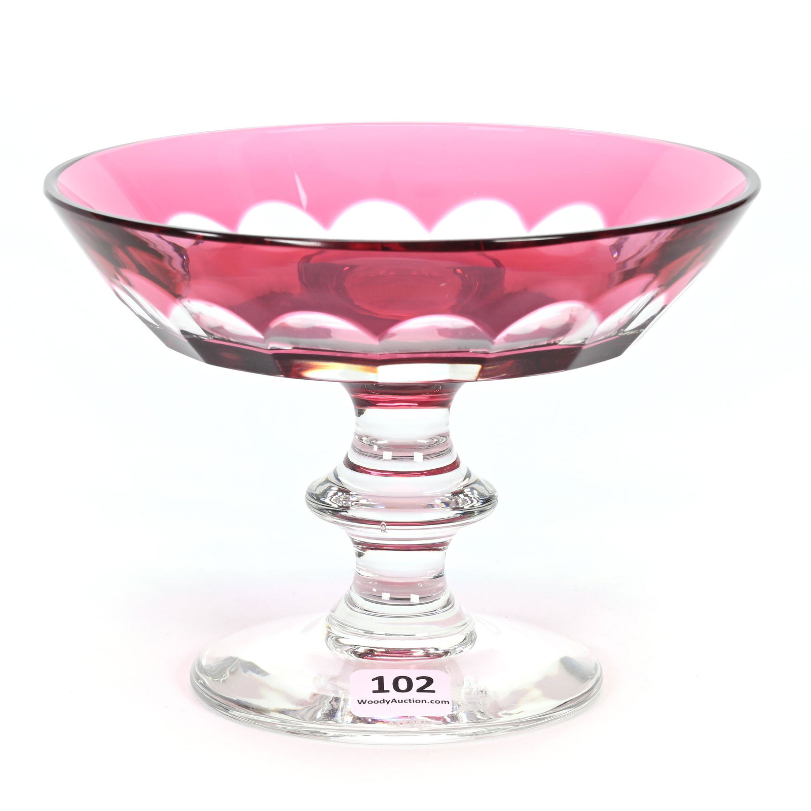 Compote Signed Val St. Lambert, BPCG (1 of 3)