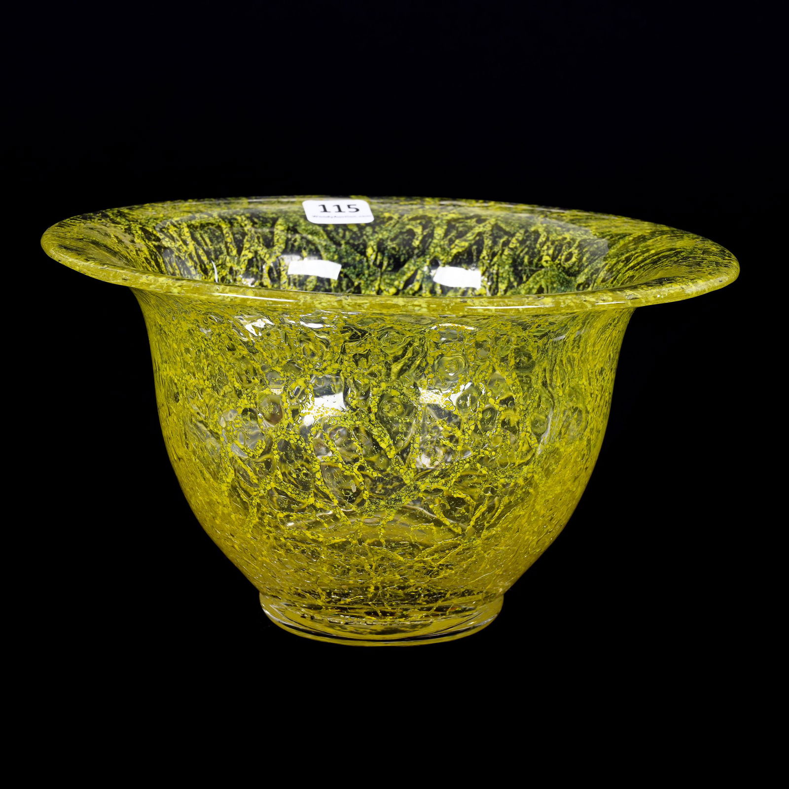 Bowl, Schaum Glass Deco By Loetz Art Glass (1 of 3)