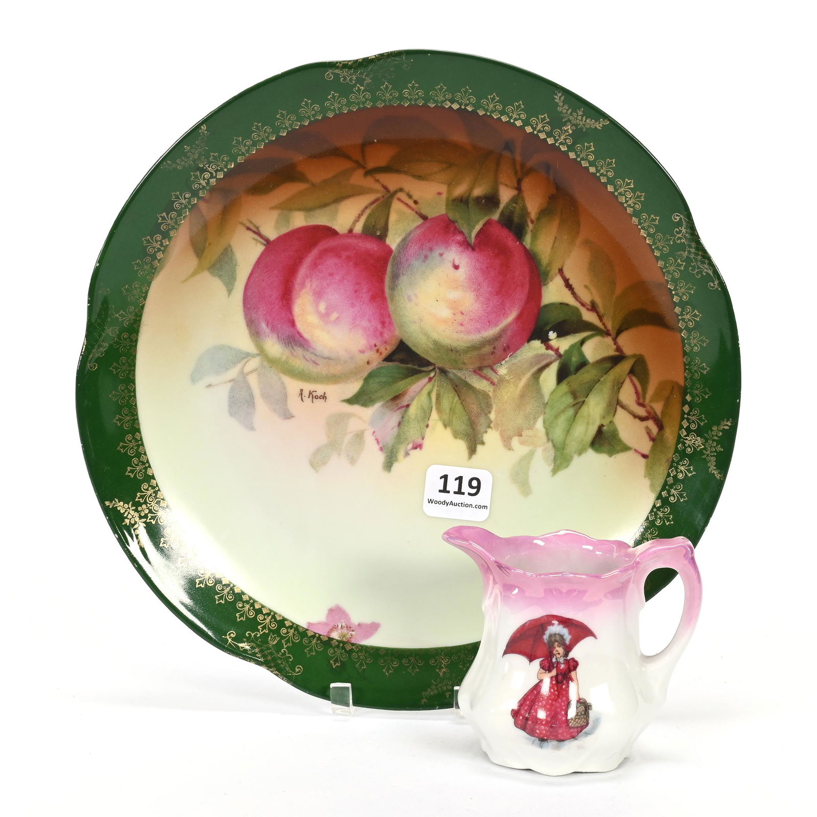 (2) Porcelain Items (1 of 2)