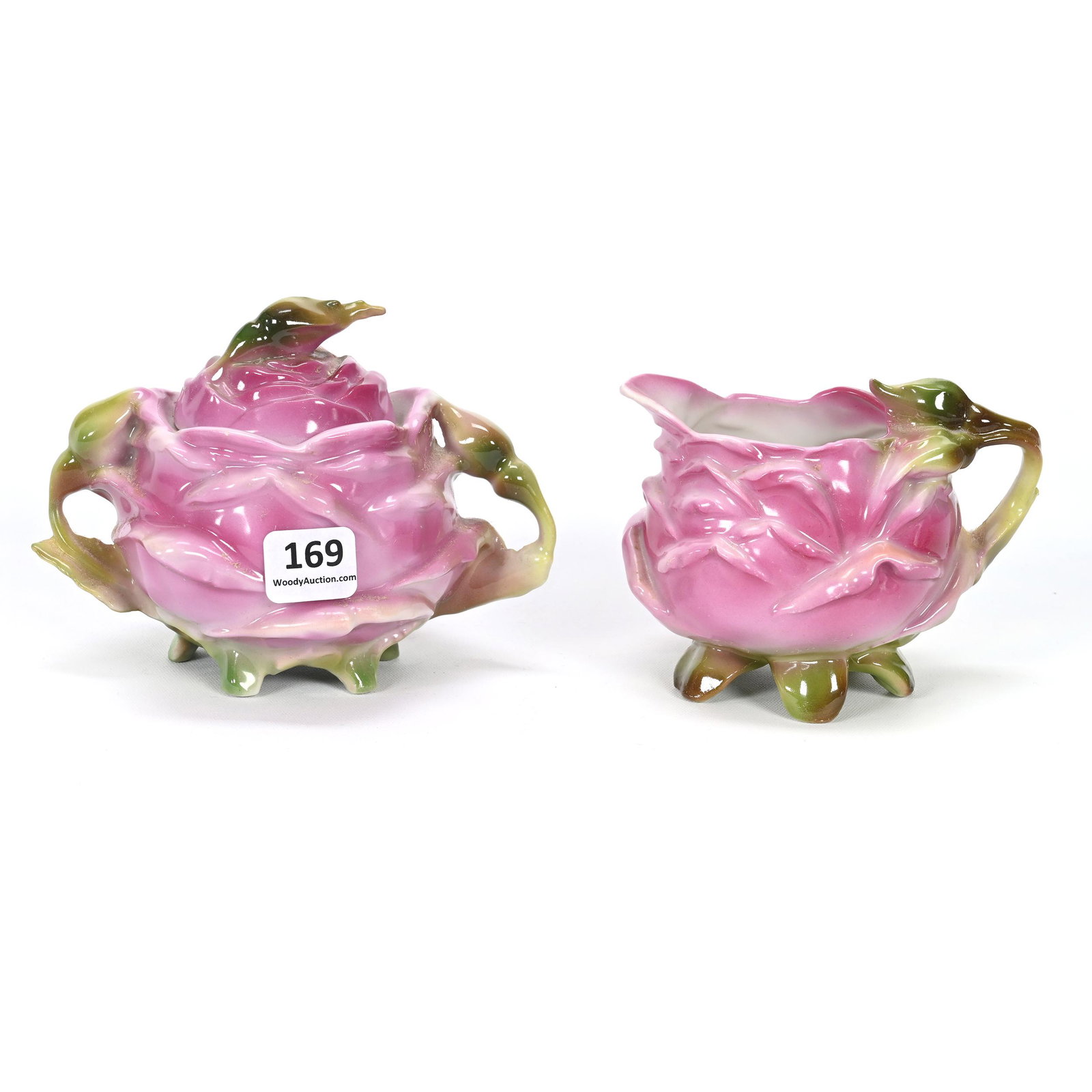 Creamer & Sugar Set, Unmarked Royal Bayreuth (1 of 3)