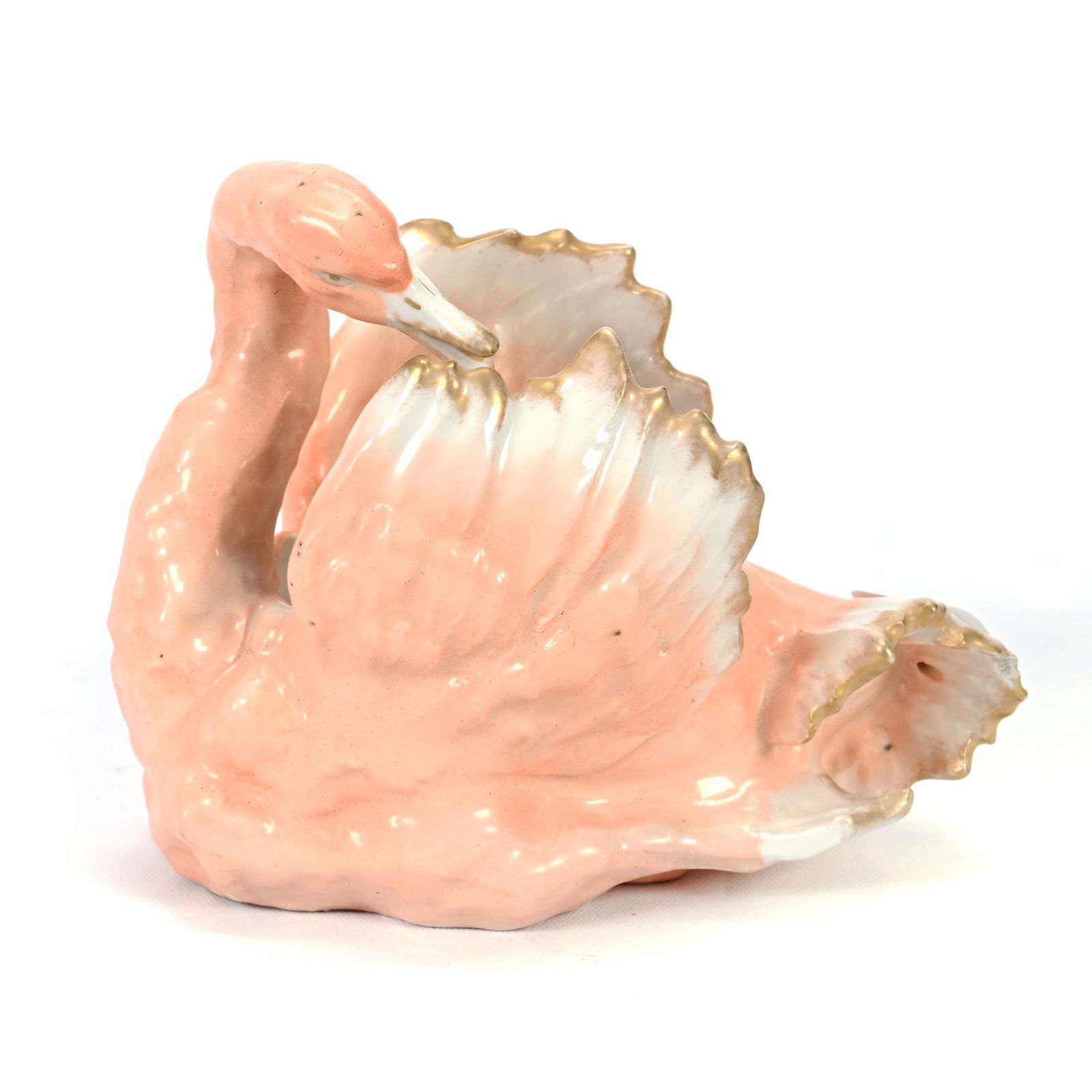 Figural Master Salt, Unmarked Porcelain (1 of 4)