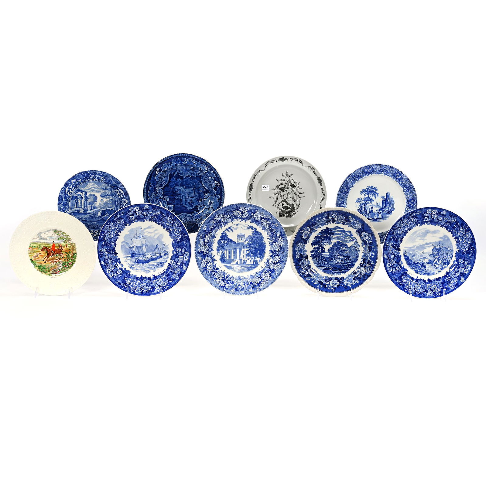 (9) Assorted Plates (1 of 4)