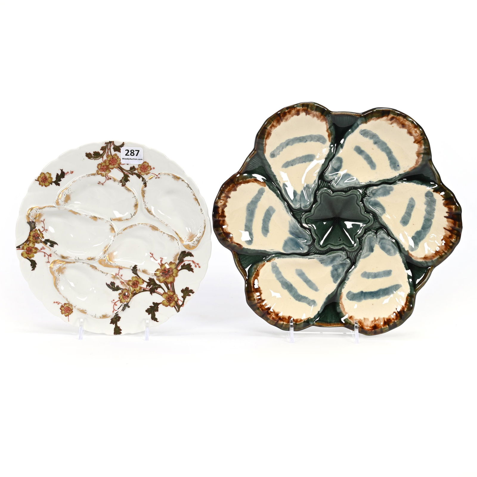 (2) Oyster Plates (1 of 4)