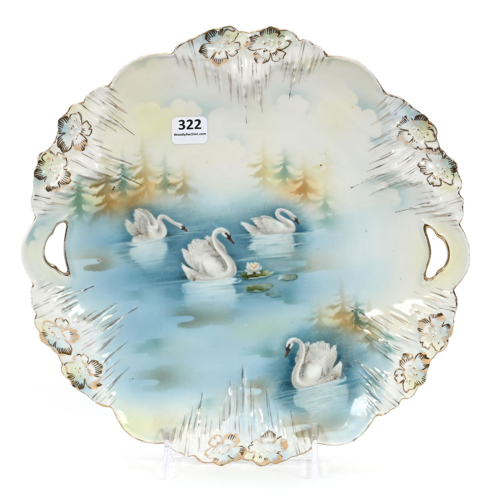 Cake Plate Marked R.S. Prussia (1 of 2)