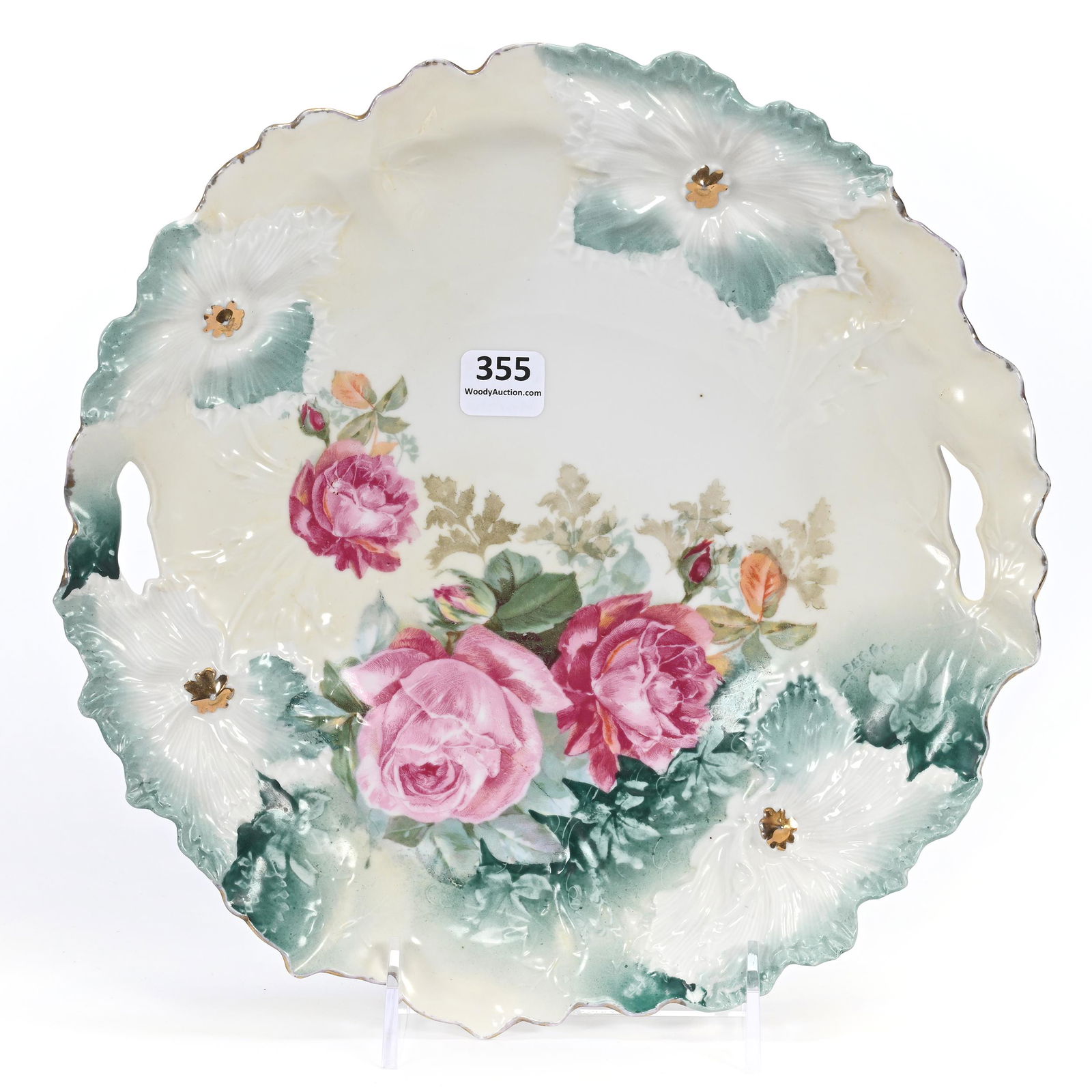 Cake Plate Marked R.S. Prussia (1 of 2)