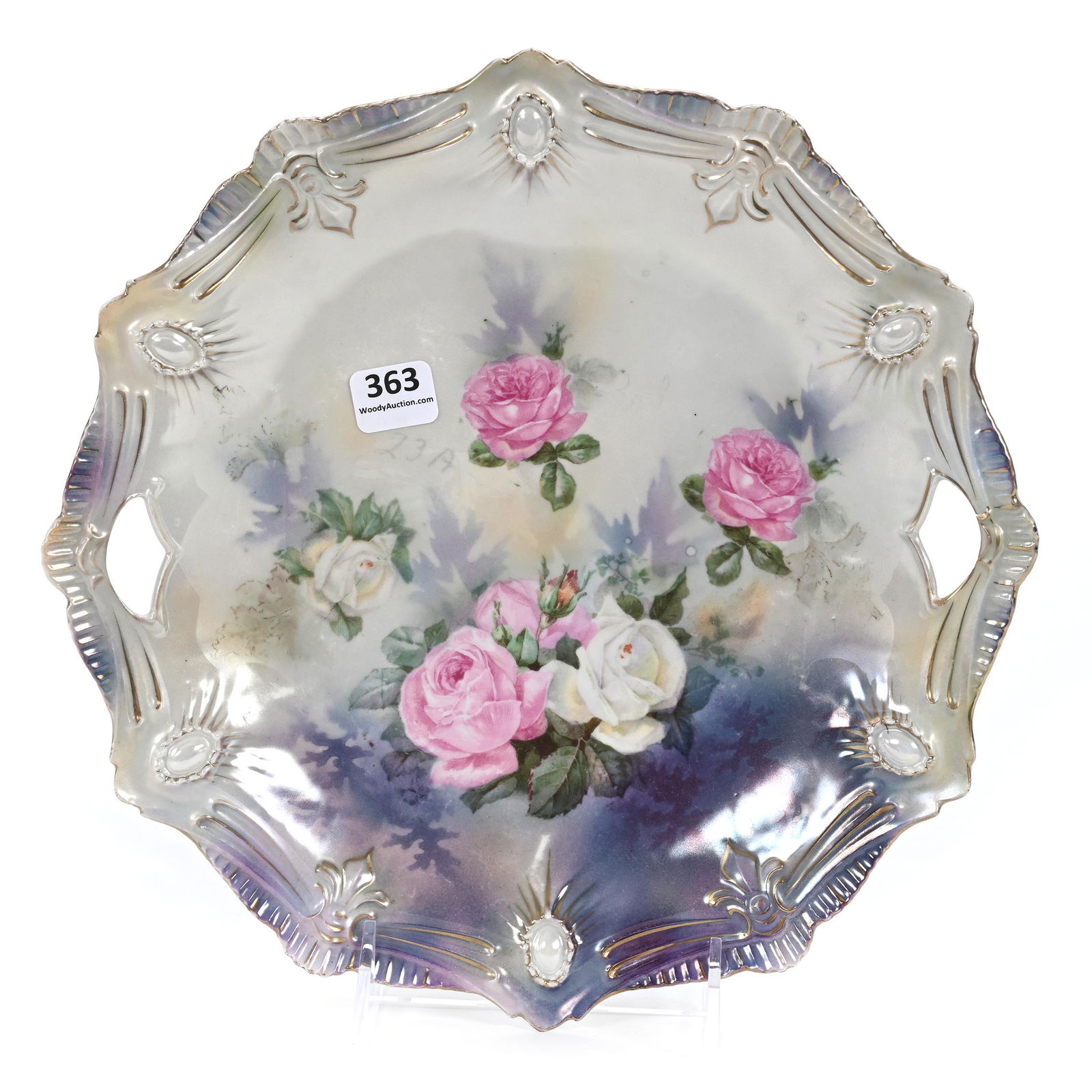 Cake Plate Marked R.S. Prussia (1 of 2)