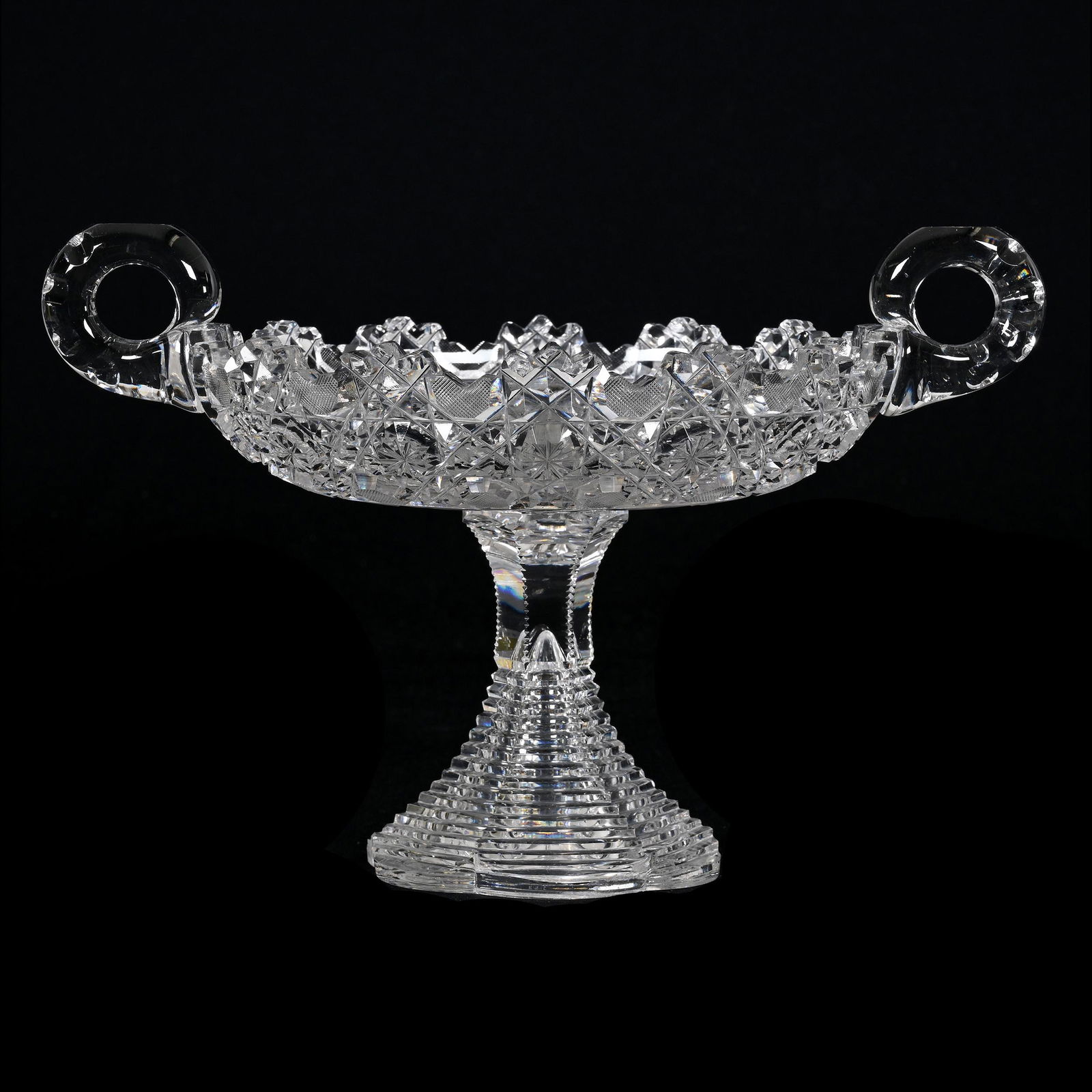 Compote, Two Handles, Four Division, ABCG (1 of 4)