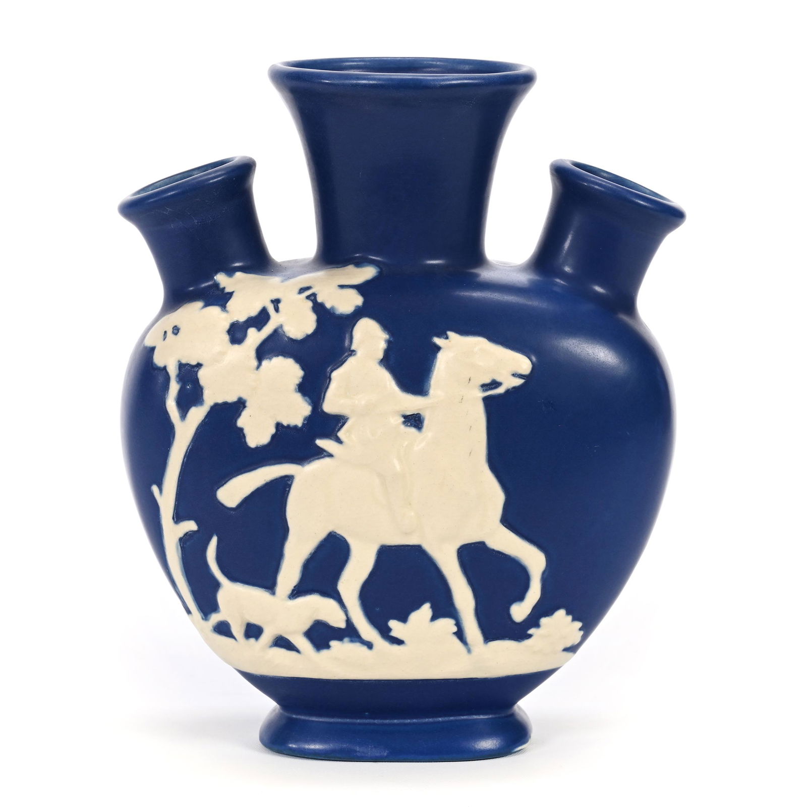 Vase Marked Weller Pottery, Chase Decor (1 of 3)