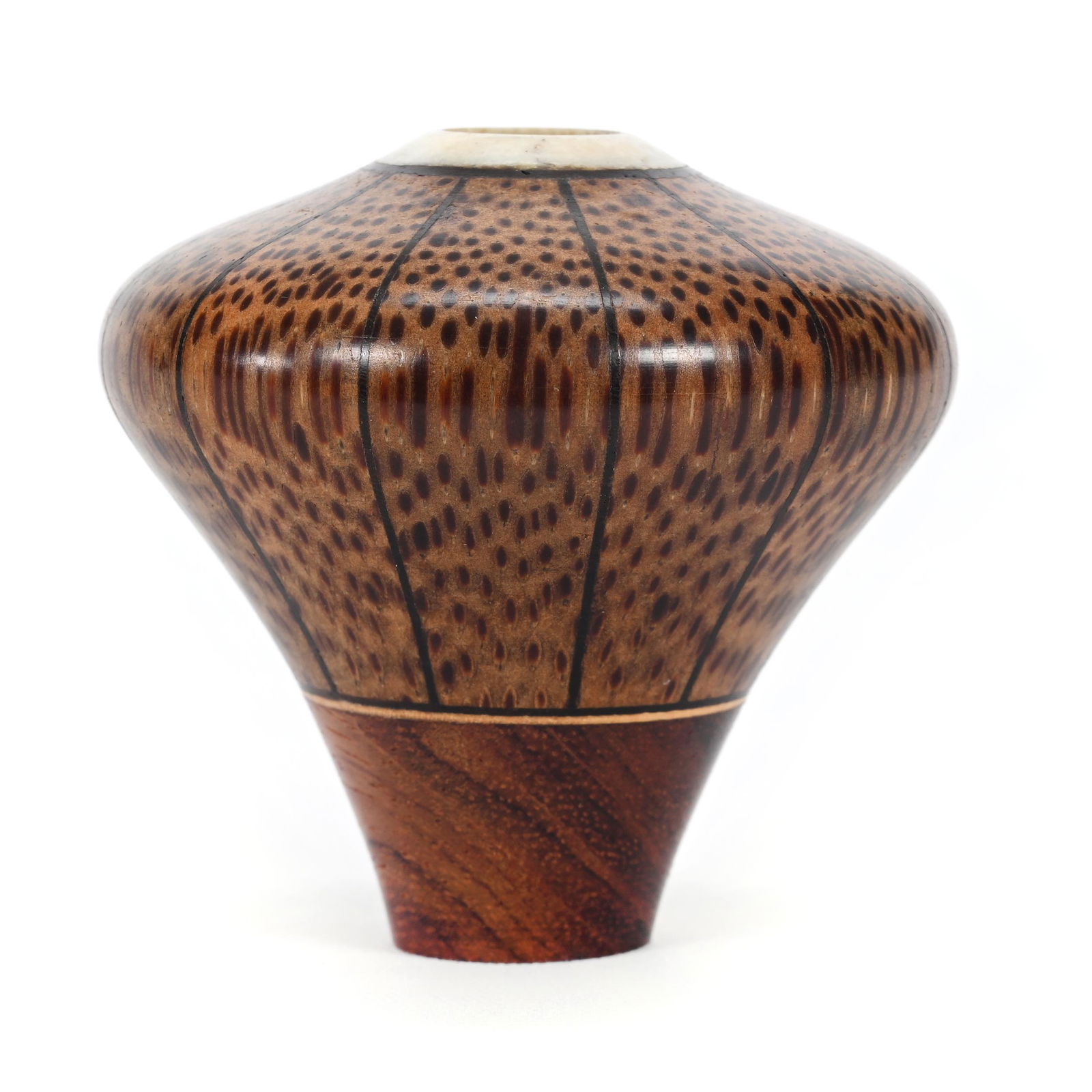 Turned Wooden Vessel Signed Galen Carpenter (0564) on Dec 17, 2022